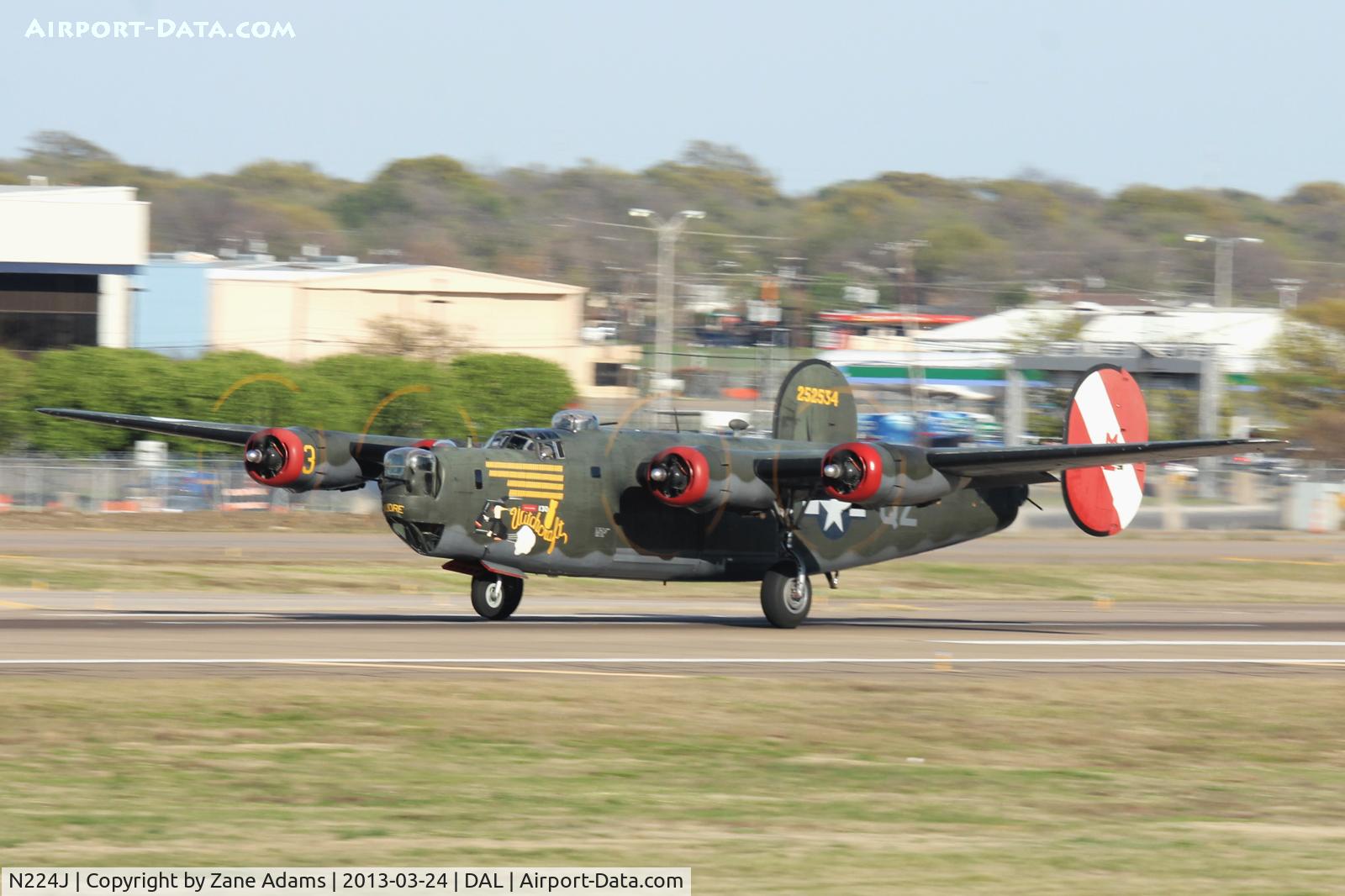 N224J, 1944 Consolidated B-24J-85-CF Liberator C/N 1347 (44-44052), Collings Foundation B-24J at Dallas Love Field