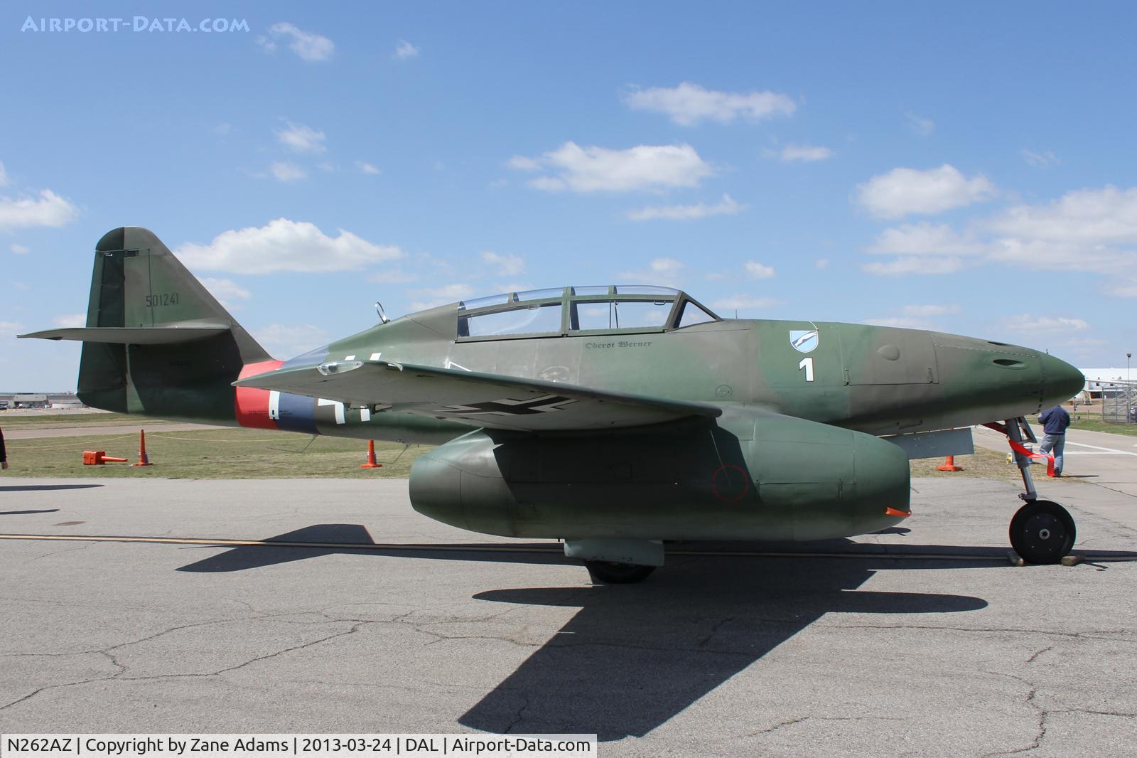 N262AZ, 2002 Messerschmitt Me-262B-1C Schwalbe Replica C/N 501241, Collings Foundation ME-262 at Dallas Love Field