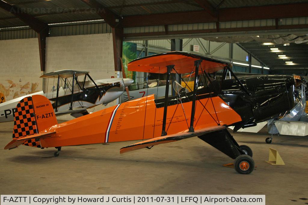 F-AZTT, CASA 1-131E Jungmann C/N 2241, Privately owned.