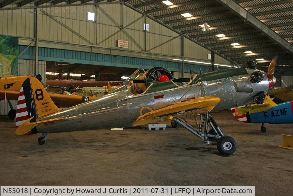 N53018, 1941 Ryan Aeronautical ST3KR C/N 1164, Privately owned.