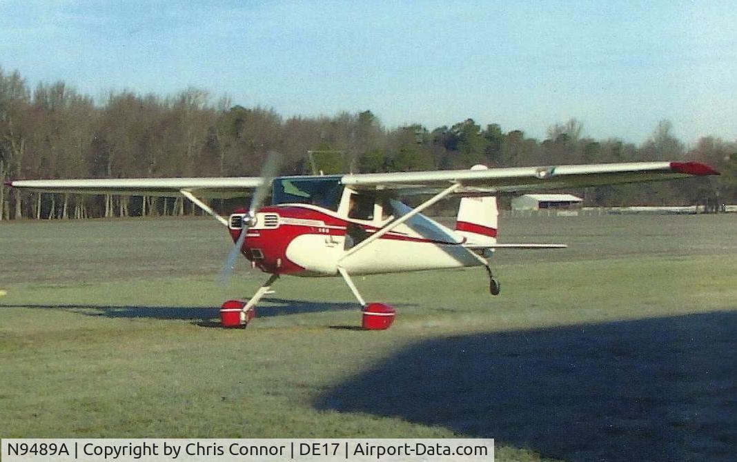 N9489A, Cessna 140A C/N 15310, Pilot - Everett Warfel
