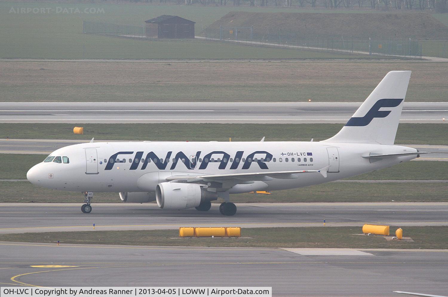 OH-LVC, 2000 Airbus A319-112 C/N 1309, Finnair Airbus A319
