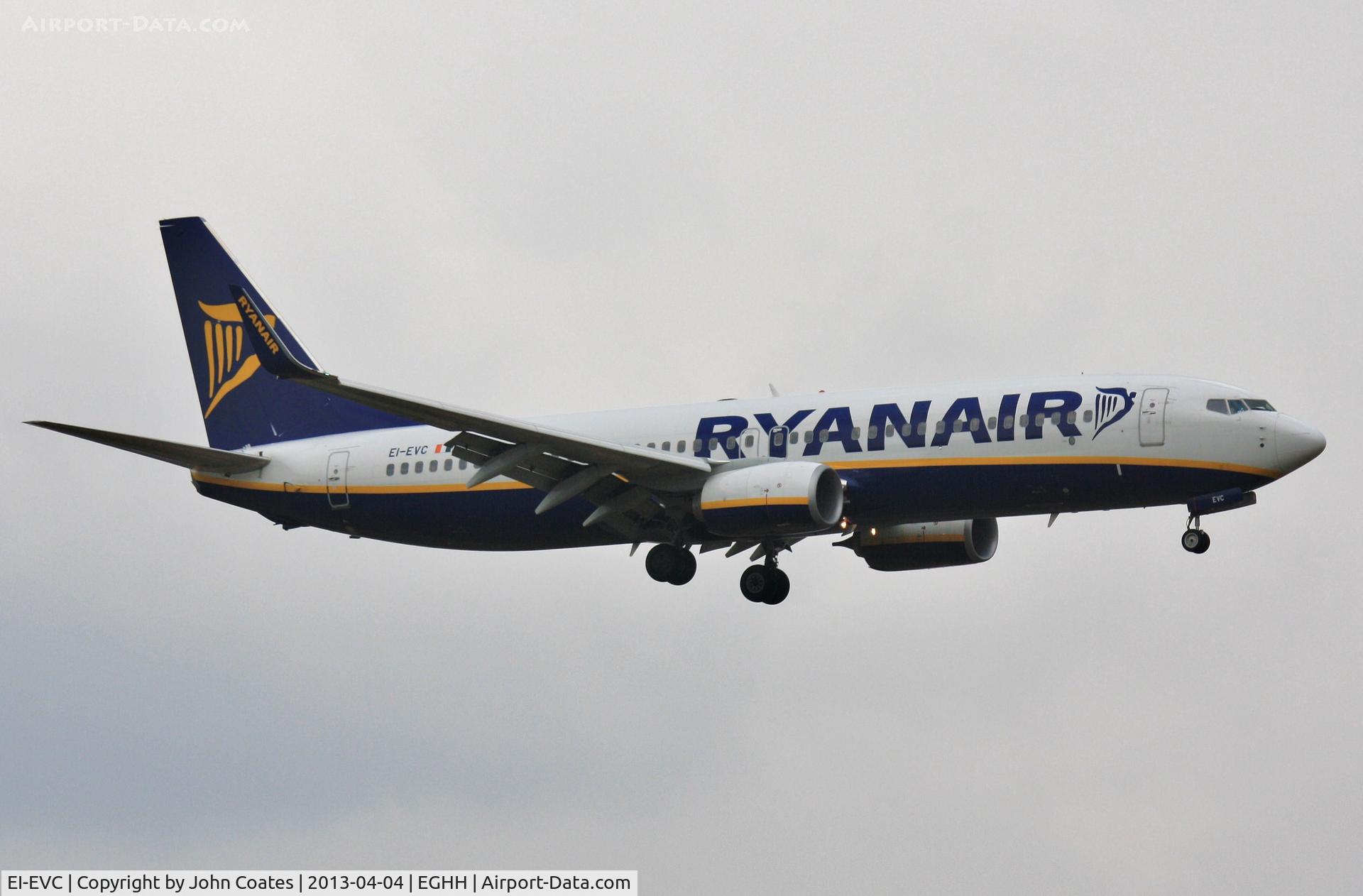 EI-EVC, 2012 Boeing 737-8AS C/N 40286, Current resident returns