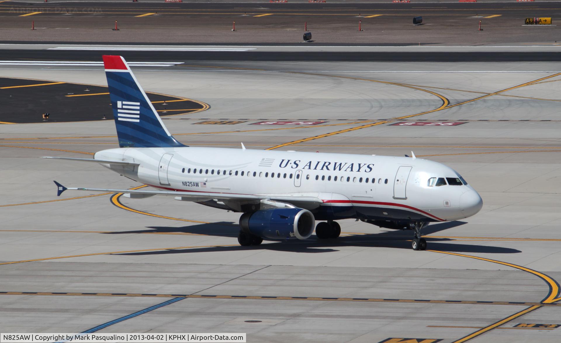 N825AW, 2001 Airbus A319-132 C/N 1527, Airbus A319