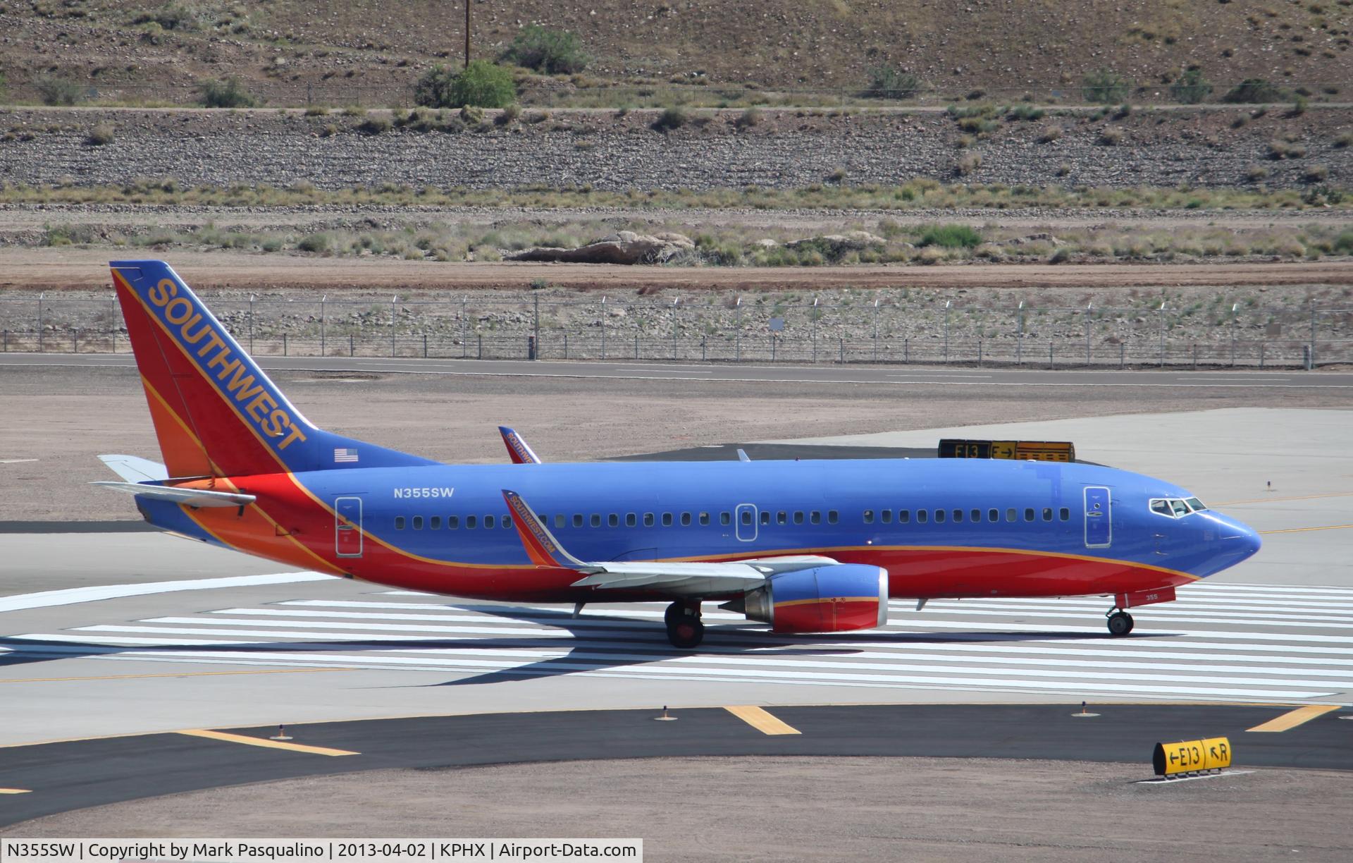 N355SW, 1991 Boeing 737-3H4 C/N 25250, Boeing 737-300