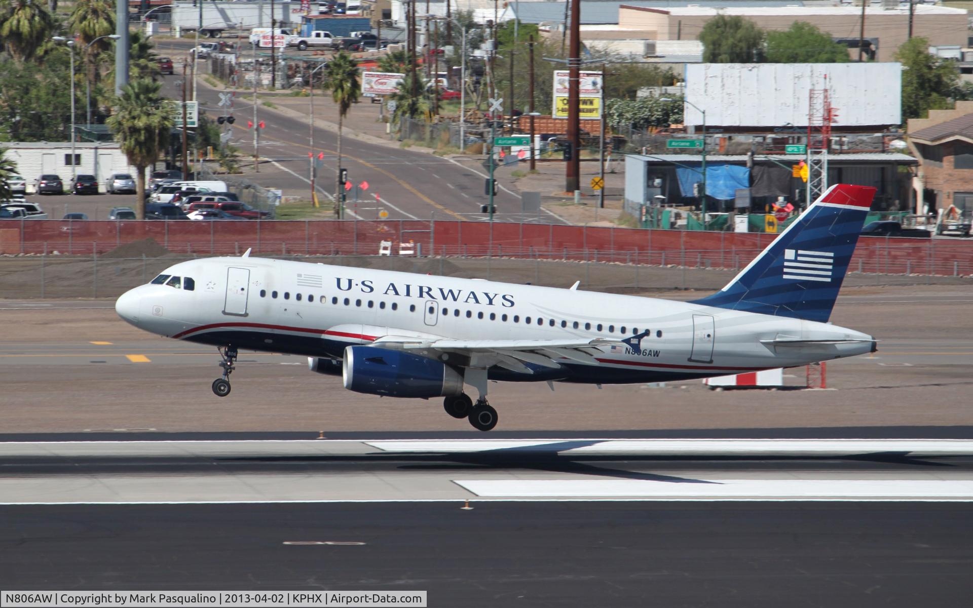 N806AW, 1999 Airbus A319-132 C/N 1056, Airbus A319