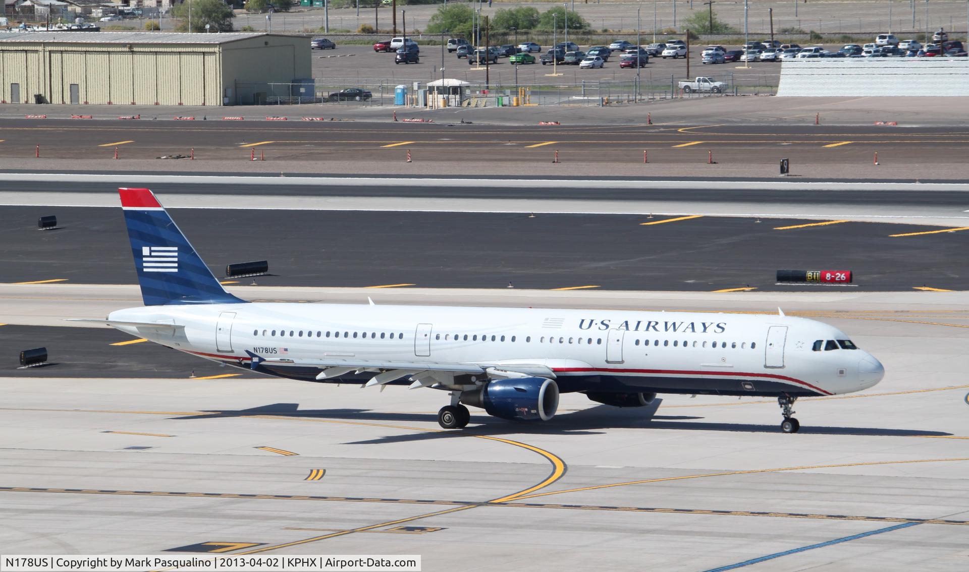 N178US, 2001 Airbus A321-211 C/N 1519, Airbus A321