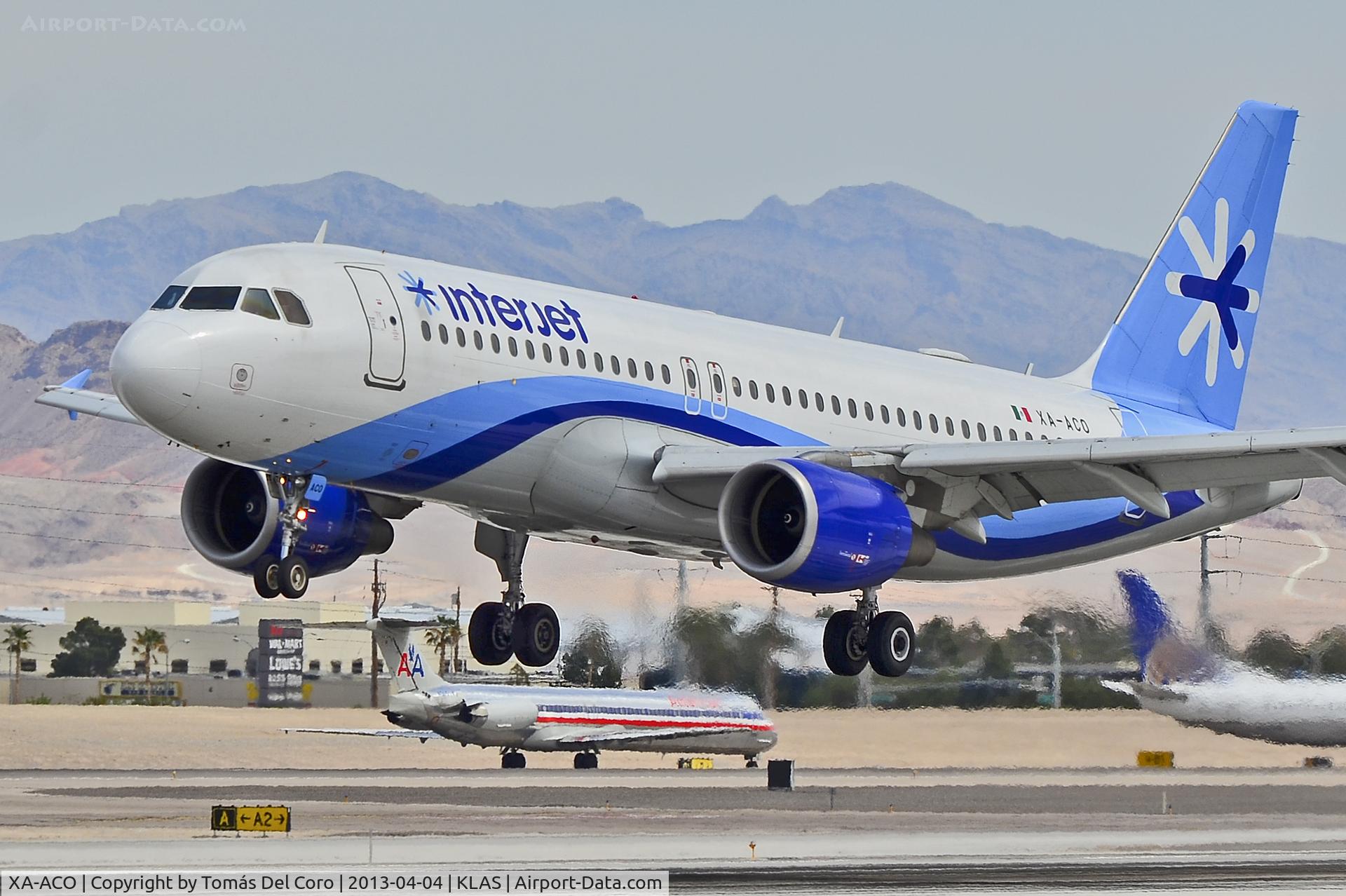 XA-ACO, Airbus A320-214 C/N 1322, XA-ACO Interjet Airbus A320-214 (cn 1322)

Las Vegas - McCarran International (LAS / KLAS)
USA - Nevada, April 04, 2011
Photo: Tomás Del Coro
