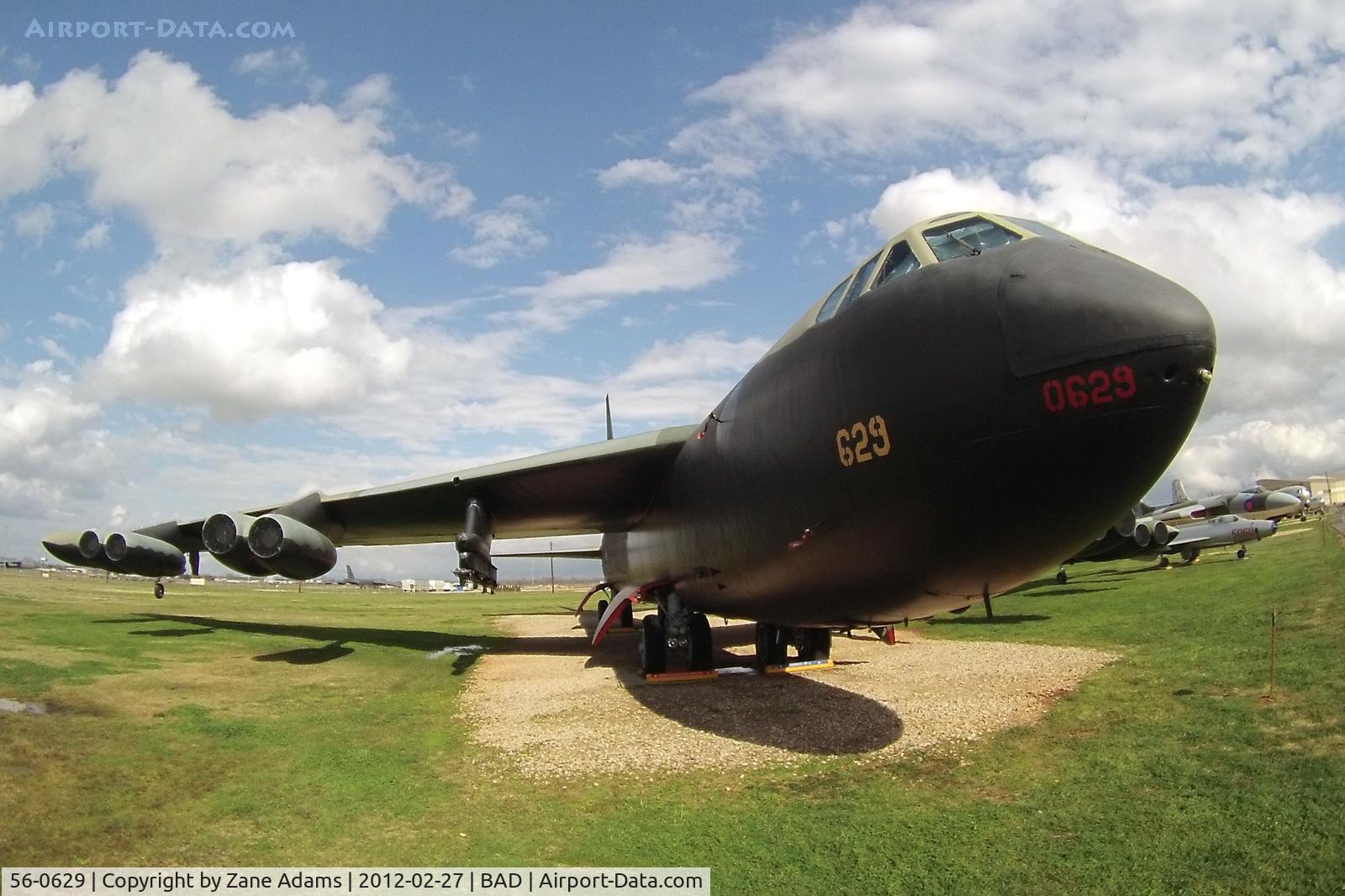 56-0629, 1956 Boeing B-52D-80-BO Stratofortress C/N 17312, At the 8th Air Force Museum - Barksdale AFB