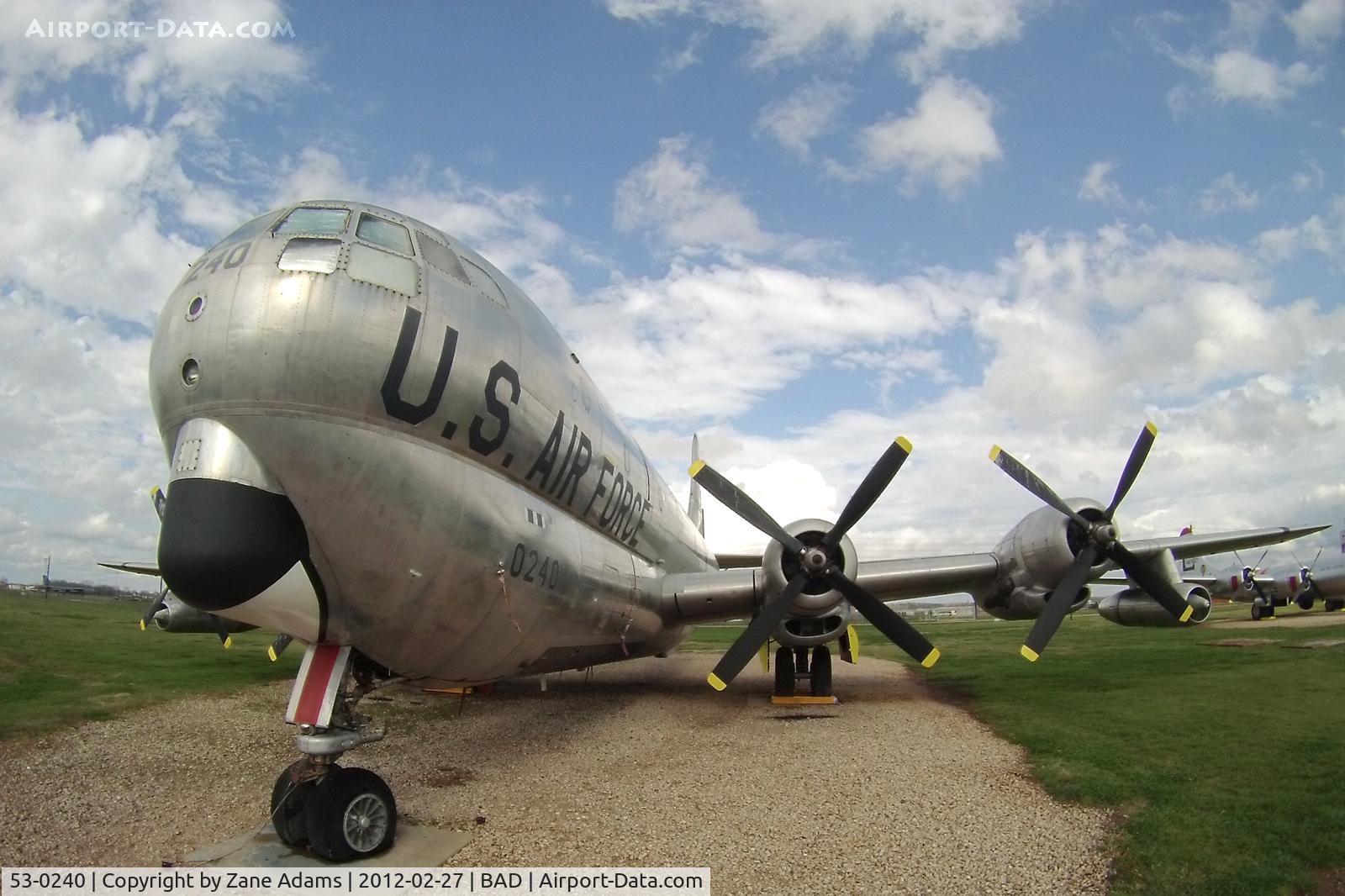 53-0240, 1953 Boeing KC-97G C/N 17022, At the 8th Air Force Museum - Barksdale AFB