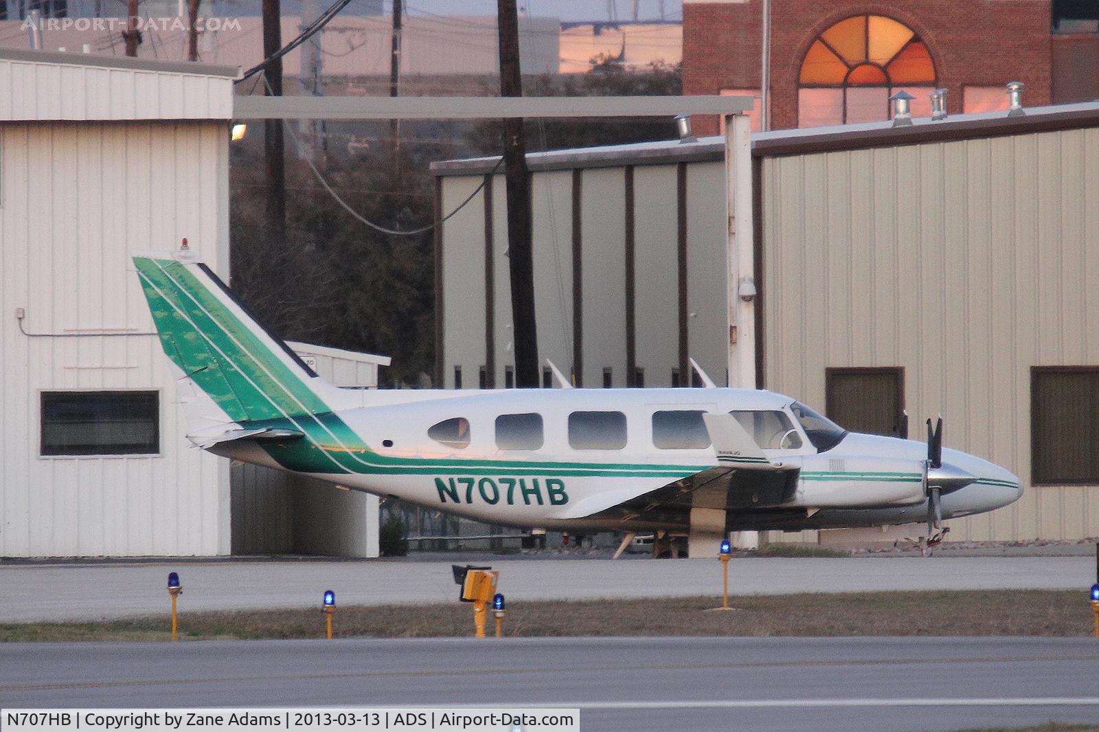 N707HB, 1967 Piper PA-31-310 Navajo C/N 31-40, At Addison Airport
