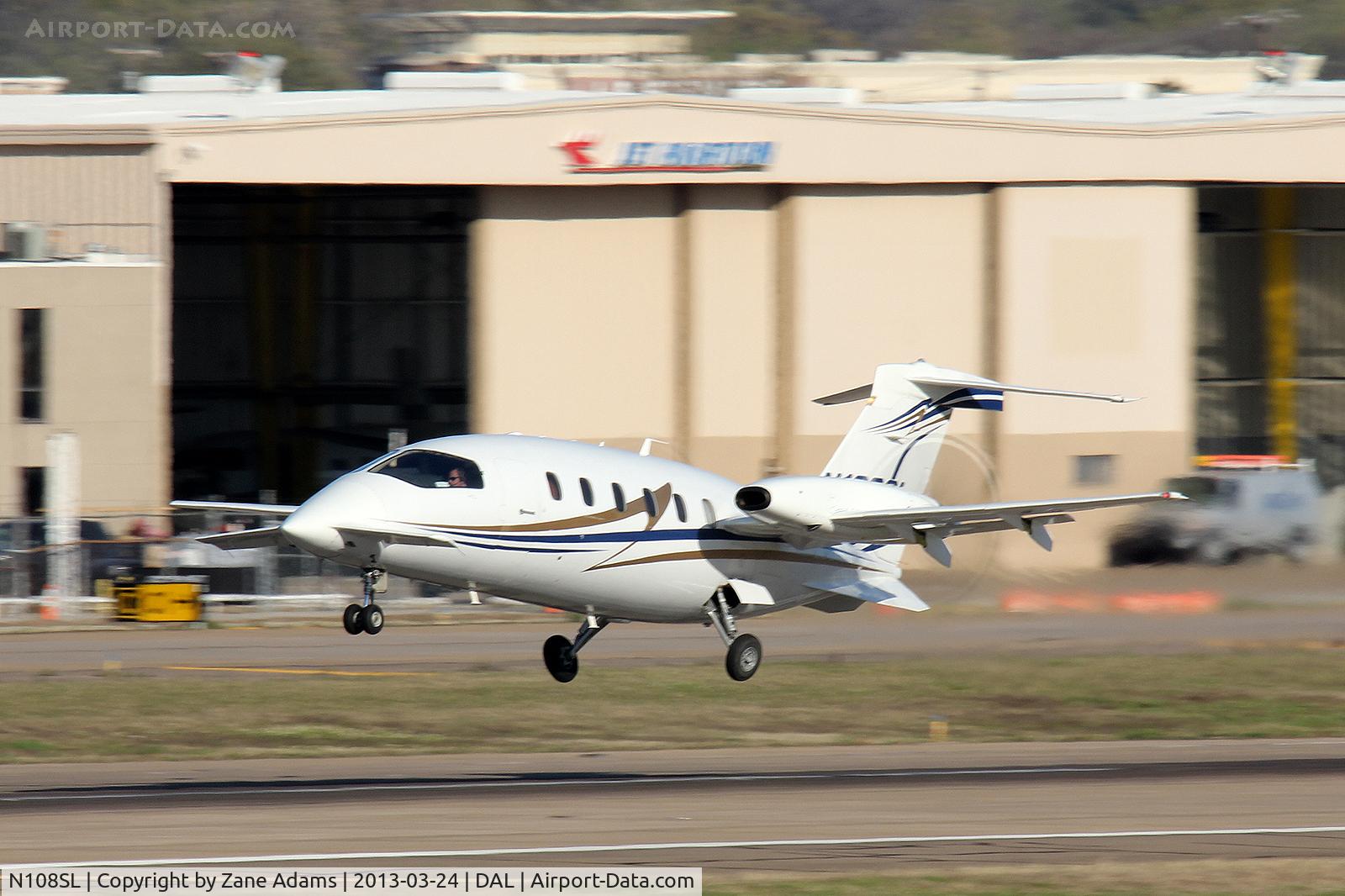 N108SL, 2005 Piaggio P-180 C/N 1108, At Dallas Love Field