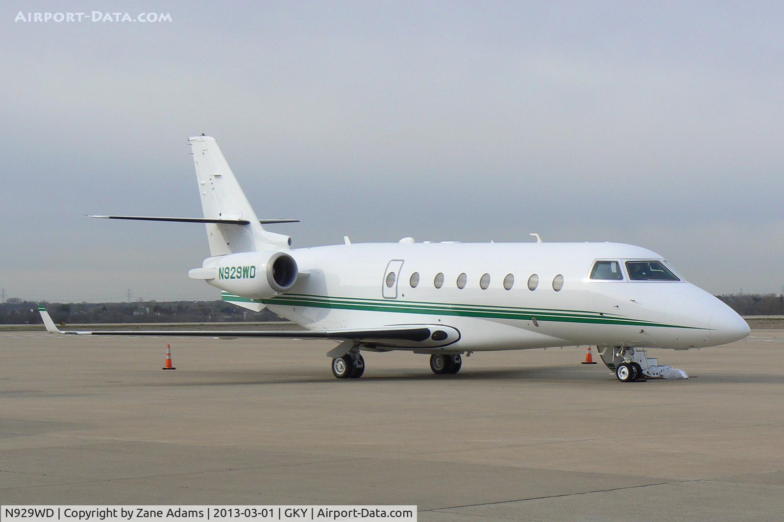 N929WD, 2001 Israel Aircraft Industries IAI-1126 Galaxy C/N 056, At Arlington Municipal Airport