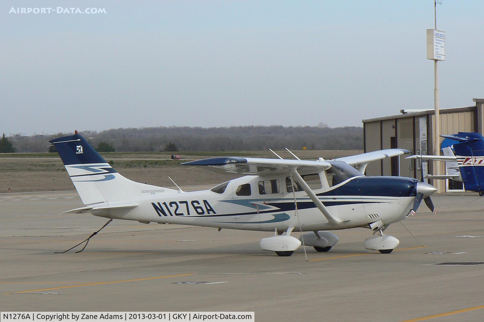 N1276A, 2007 Cessna T206H Turbo Stationair C/N T20608794, At Arlington Municipal Airport