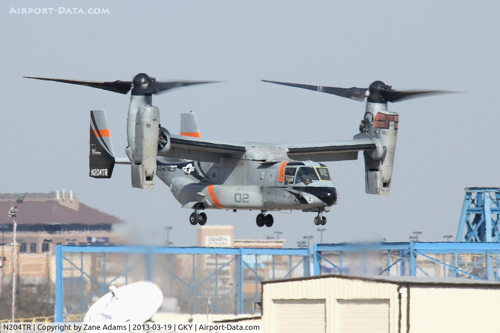 N204TR, Bell-Boeing MV-22B Osprey C/N D0043, At Arlington Municipal Airport
