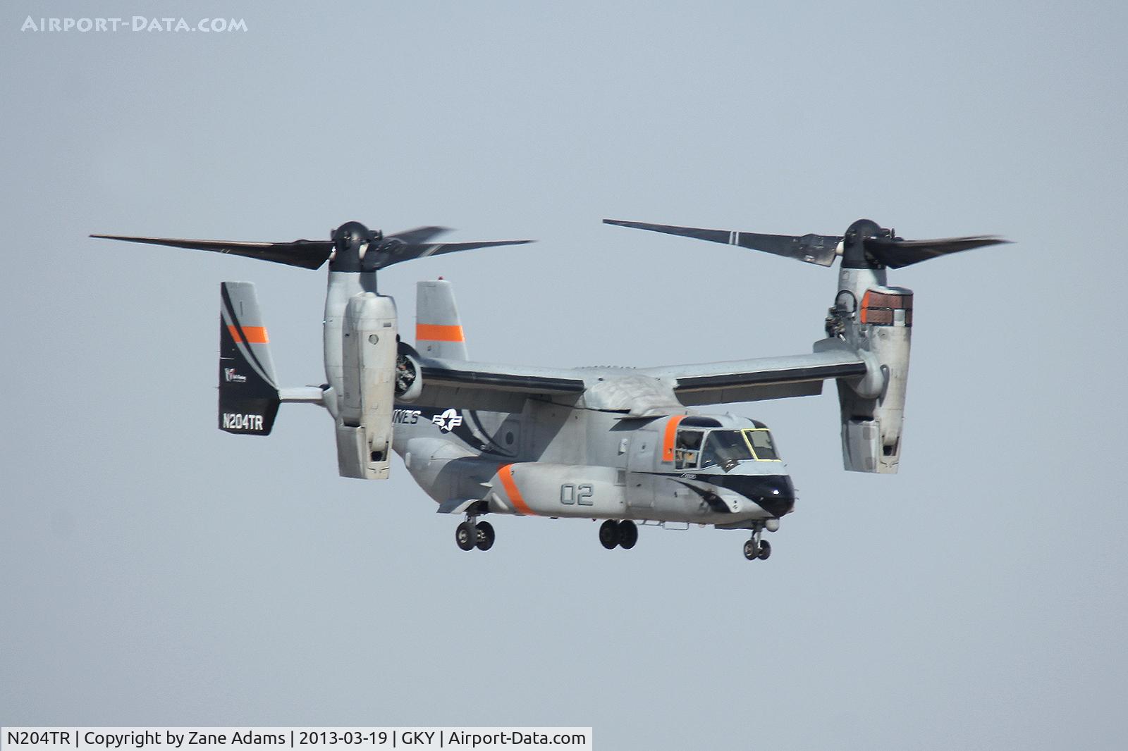 N204TR, Bell-Boeing MV-22B Osprey C/N D0043, At Arlington Municipal Airport