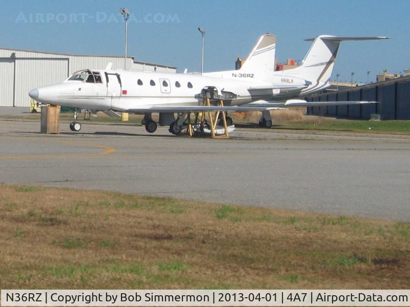 N36RZ, 1967 North American NA-265-60 Sabreliner C/N 306-2, On the ramp in Hampton, GA