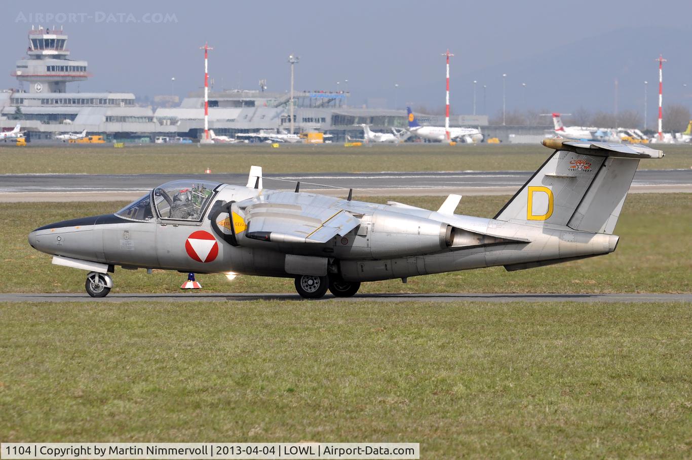 1104, Saab 105OE C/N 105404, Austria - Air Force