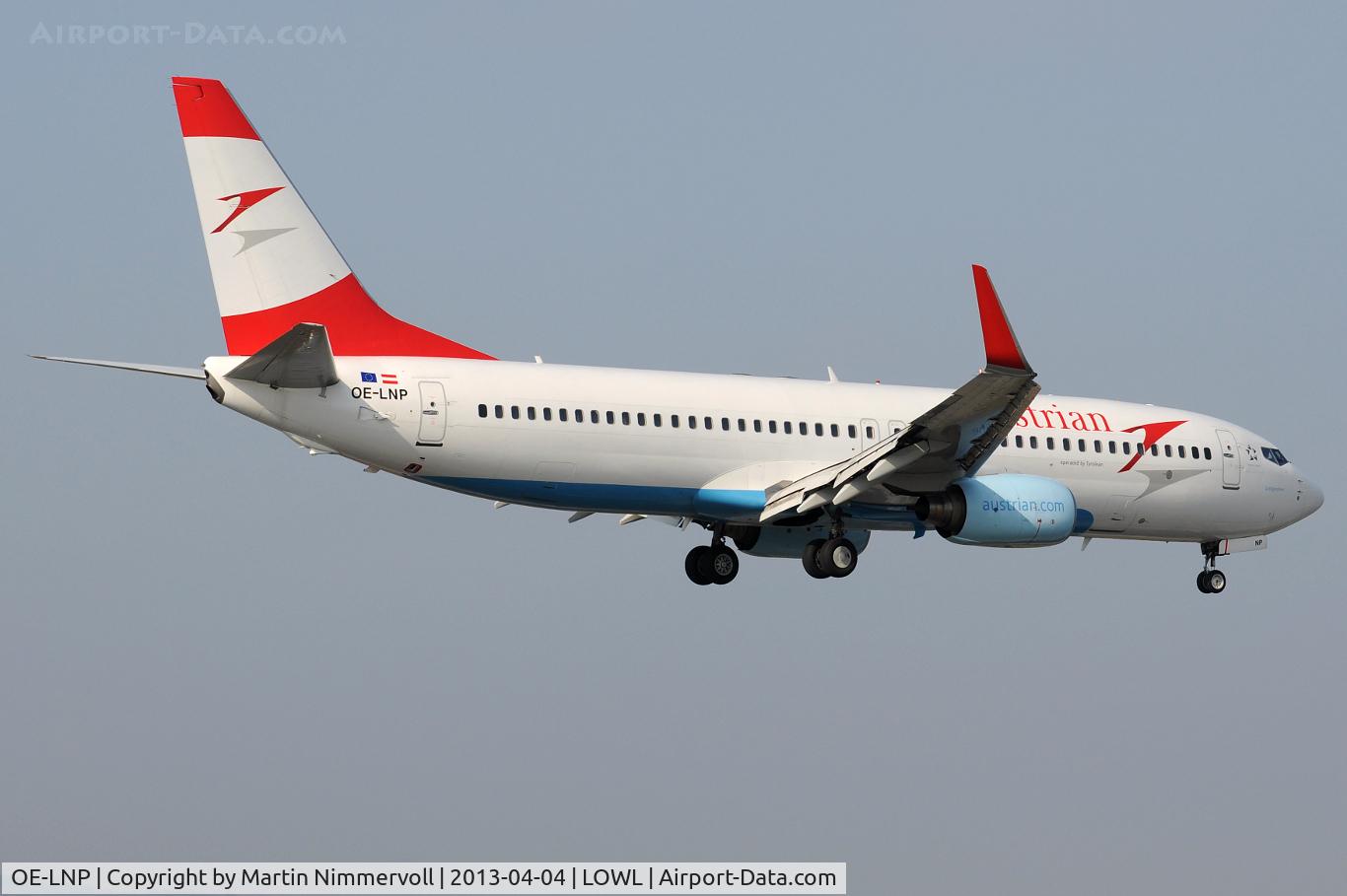 OE-LNP, 2002 Boeing 737-8Z9 C/N 30420, Austrian