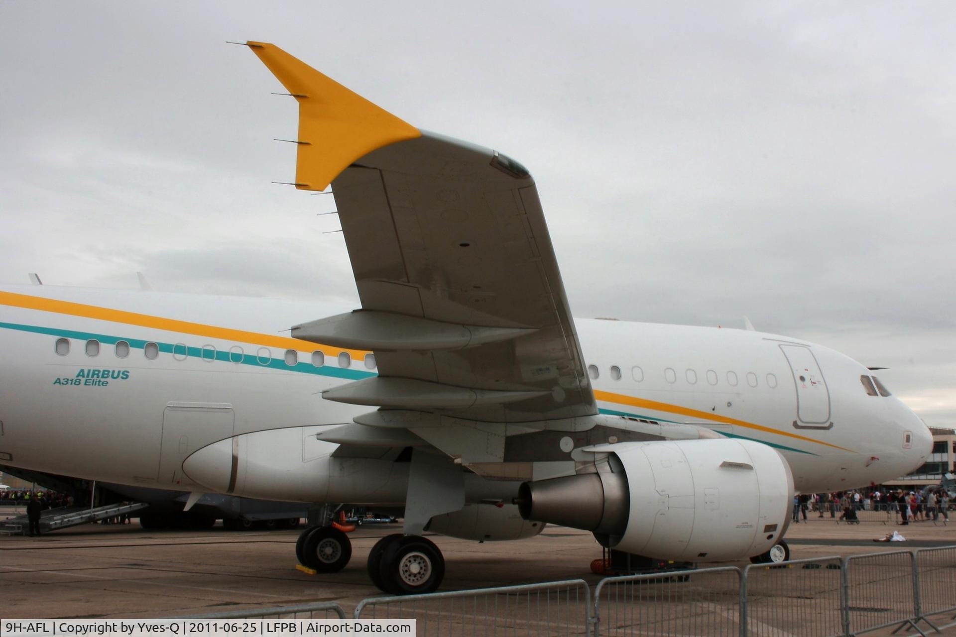 9H-AFL, 2008 Airbus ACJ318 (A318-112/CJ) C/N 3363, 9H-AFL - Airbus A318-112CJ (cn3363), Comlux Aviation Malta, Paris Le Bourget (LFPB-LBG)