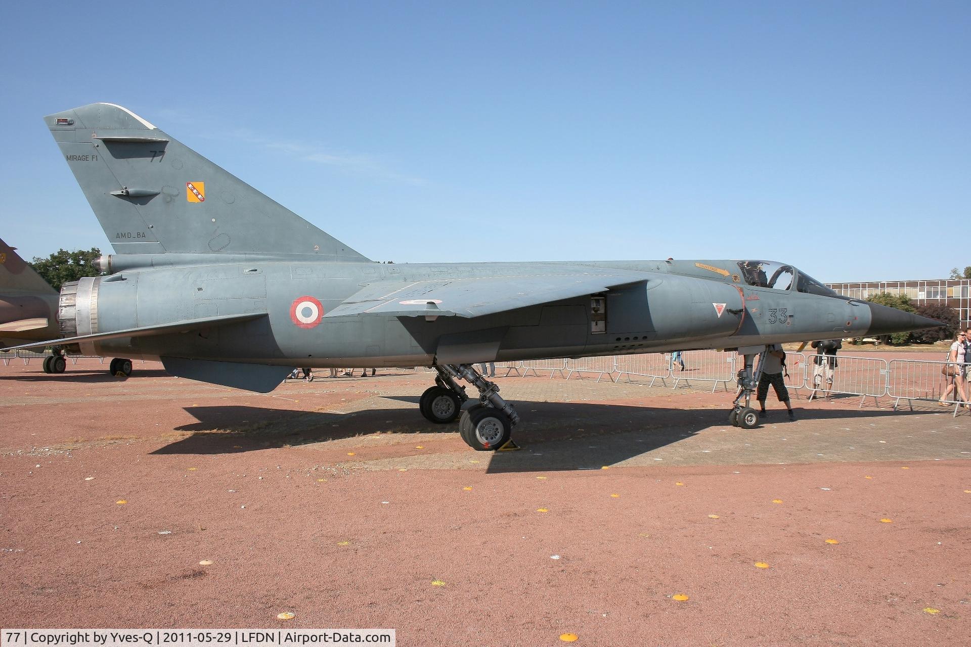 77, Dassault Mirage F.1C C/N 77, Dassault Mirage F1-C, Rochefort-St Agnant AB 721 (LFDN-RCO)