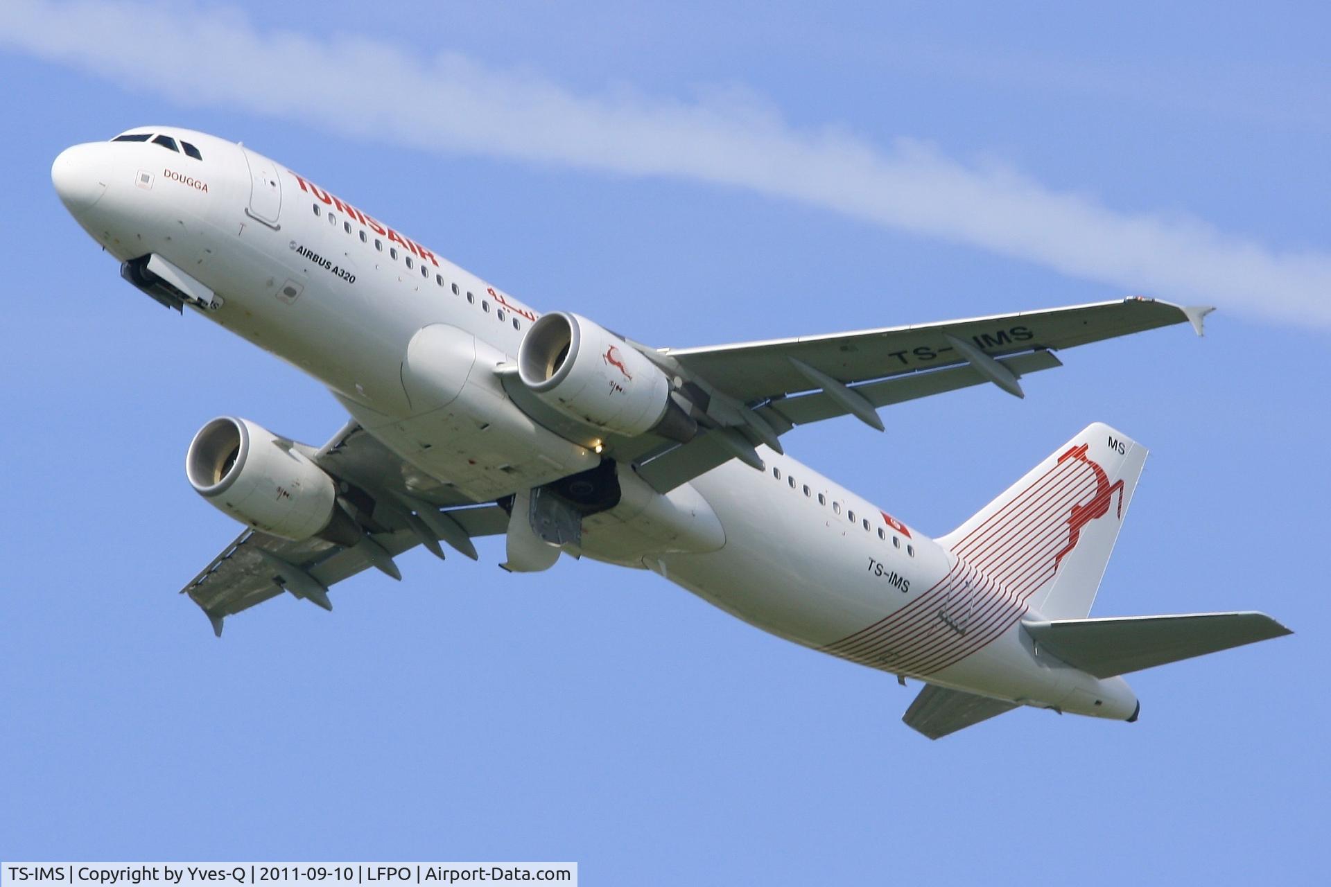 TS-IMS, 2011 Airbus A320-214 C/N 4689, Airbus A320-214, Tunisair, Paris Orly Airport (LFPO-ORY)
