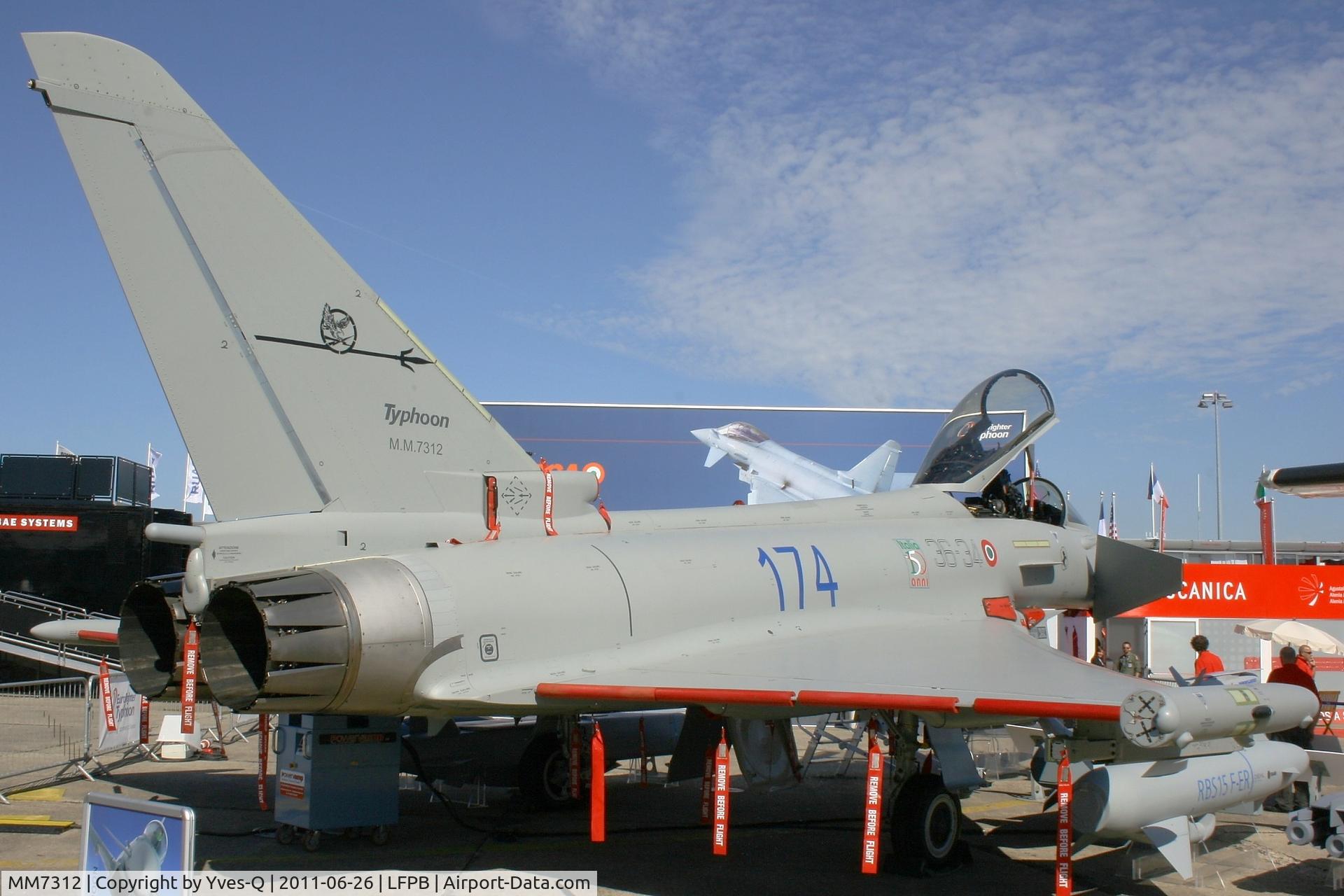 MM7312, Eurofighter EF-2000 Typhoon S C/N IS044, Eurofighter Typhoon S, Paris Le Bourget Airport (LFPB-LBG)