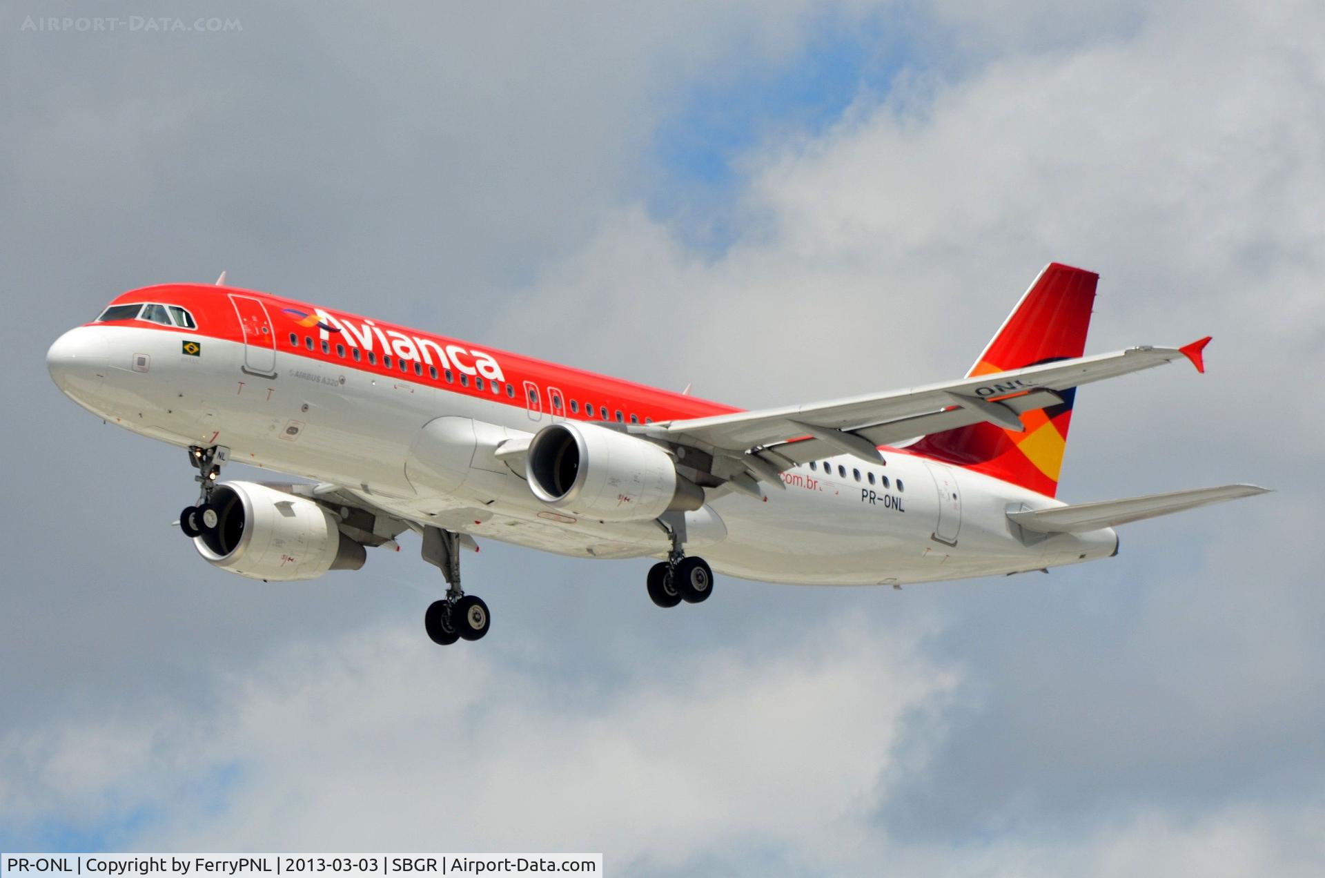 PR-ONL, 2012 Airbus A320-214 C/N 5299, Avianca Brazil A320