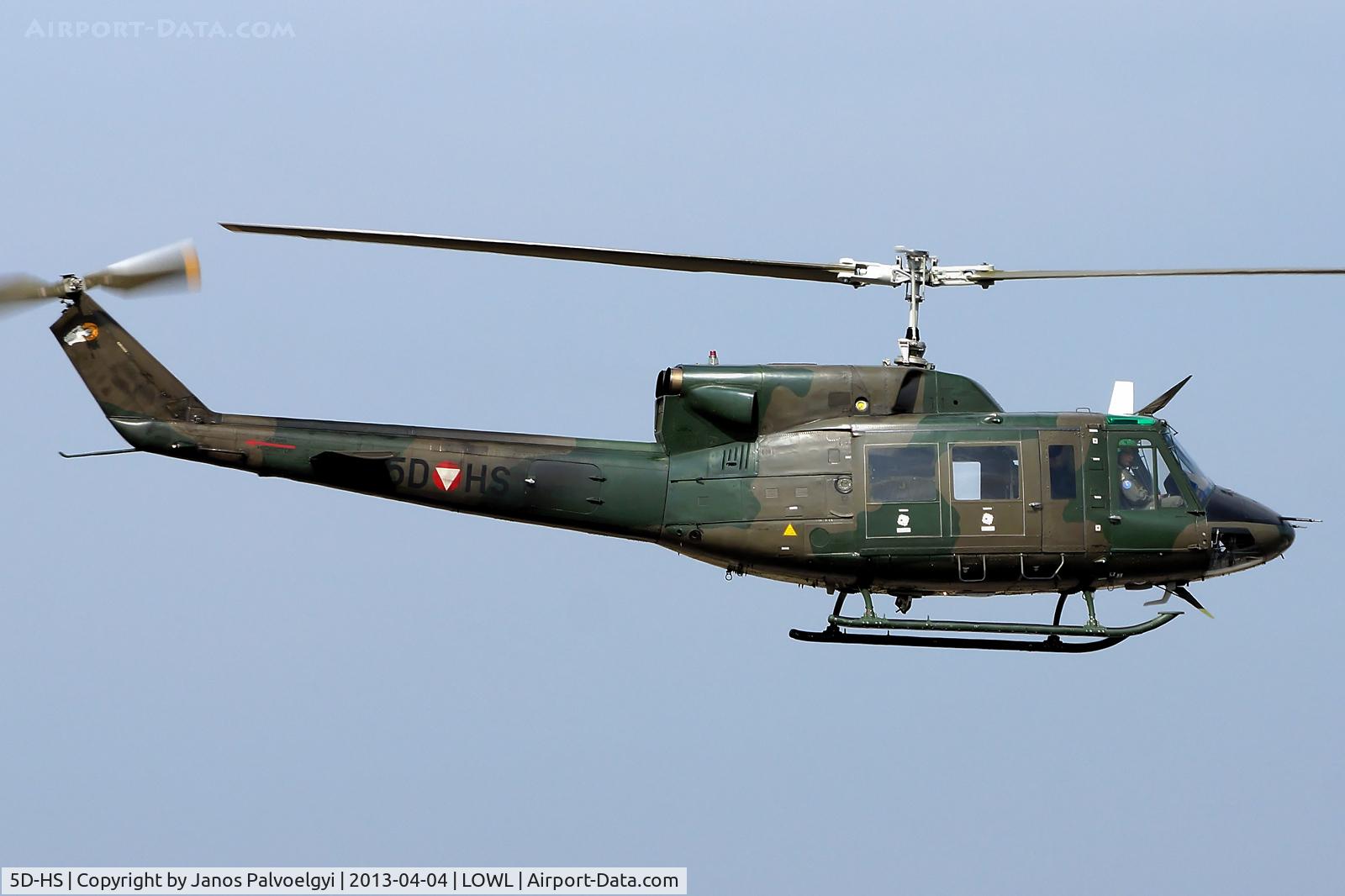 5D-HS, Agusta AB-212 C/N 5615, Austrian Airforce Augusta AB-212
