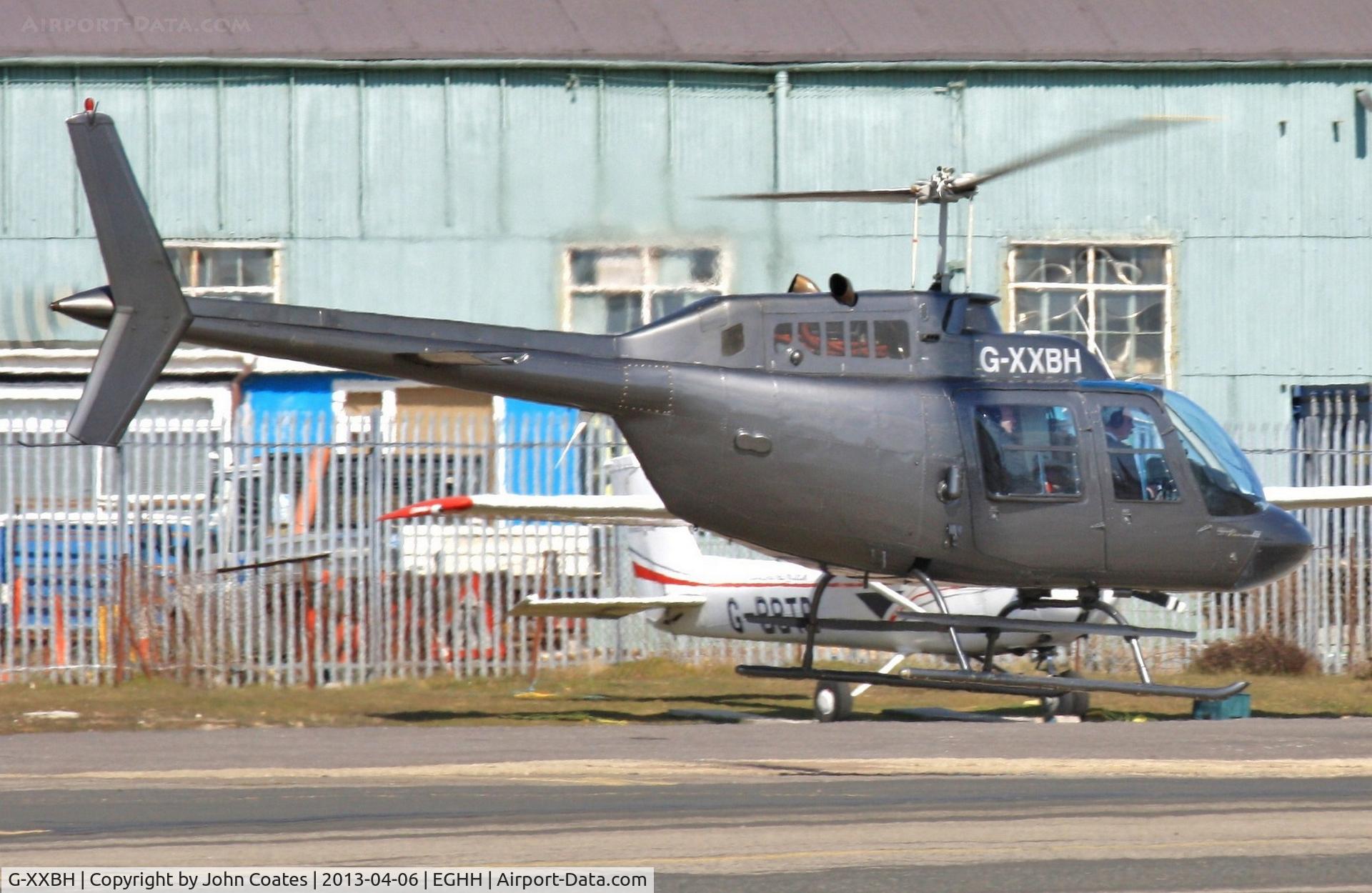 G-XXBH, 1980 Agusta AB-206B-3 JetRanger III C/N 8596, Setting off on another joy ride to the sea.
