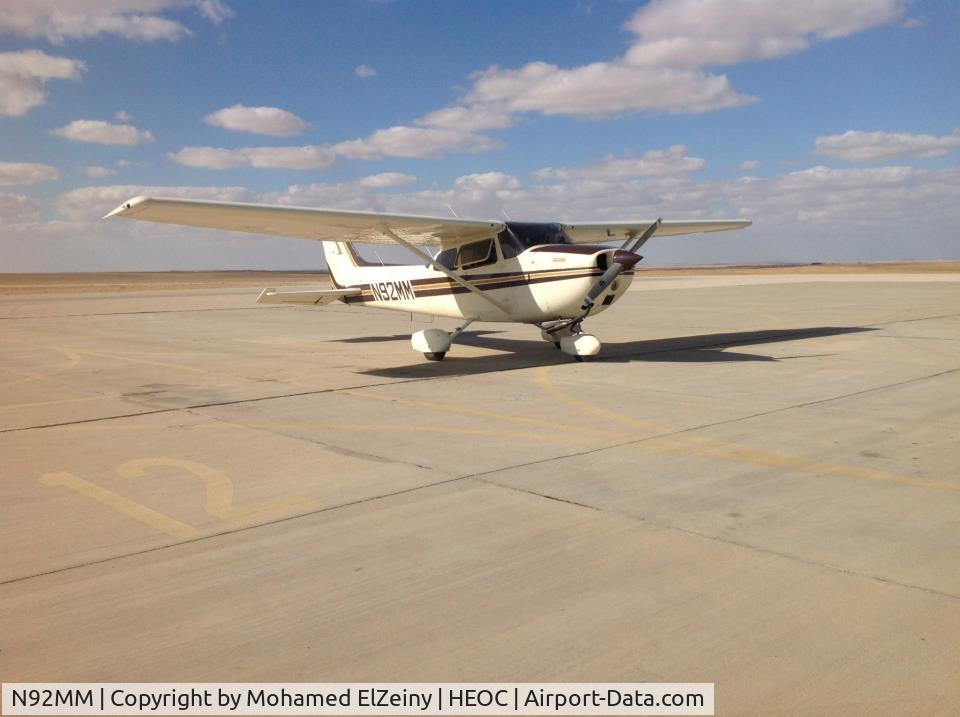 N92MM, 1975 Cessna 172M C/N 17266052, N92MM at her hew home in 6th October airport, Cairo, Egypt.