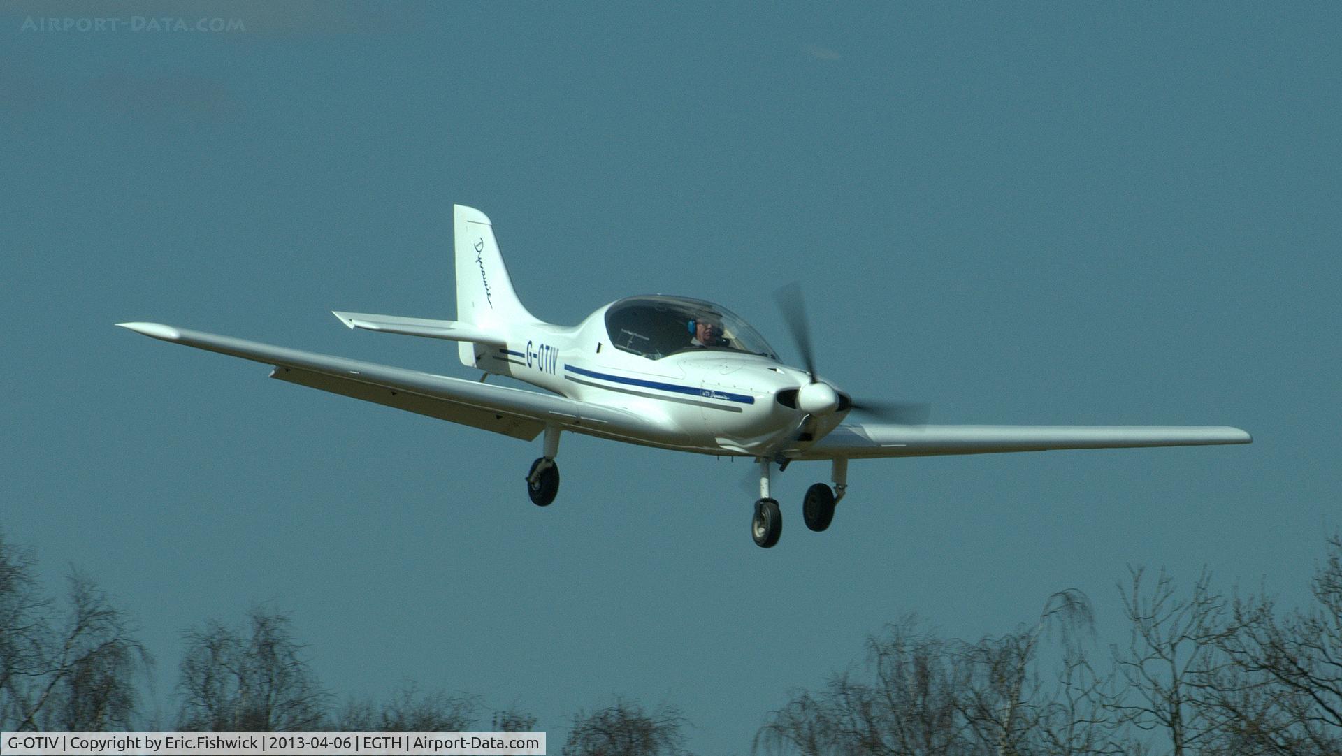 G-OTIV, 2007 Aerospool WT-9 Dynamic C/N DY194/2007, 4. G-OTIV arriving at Shuttleworth (Old Warden) Aerodrome.