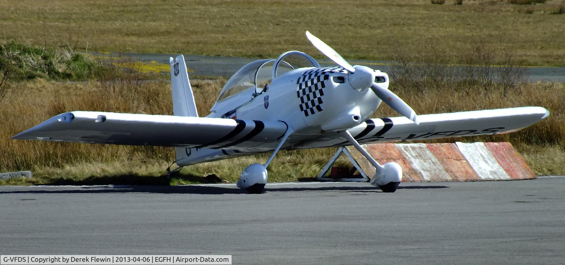 G-VFDS, 2012 Vans RV-8 C/N PFA 303-14637, EGFH resident.