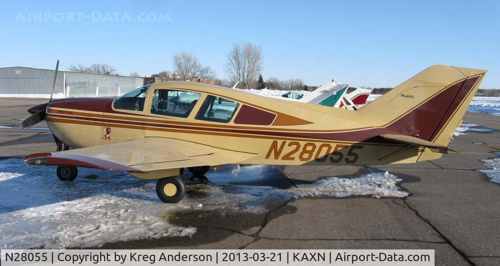 N28055, 1979 Bellanca 17-30A Viking C/N 79-30961, Bellanca 17-30A Super Viking on the line.