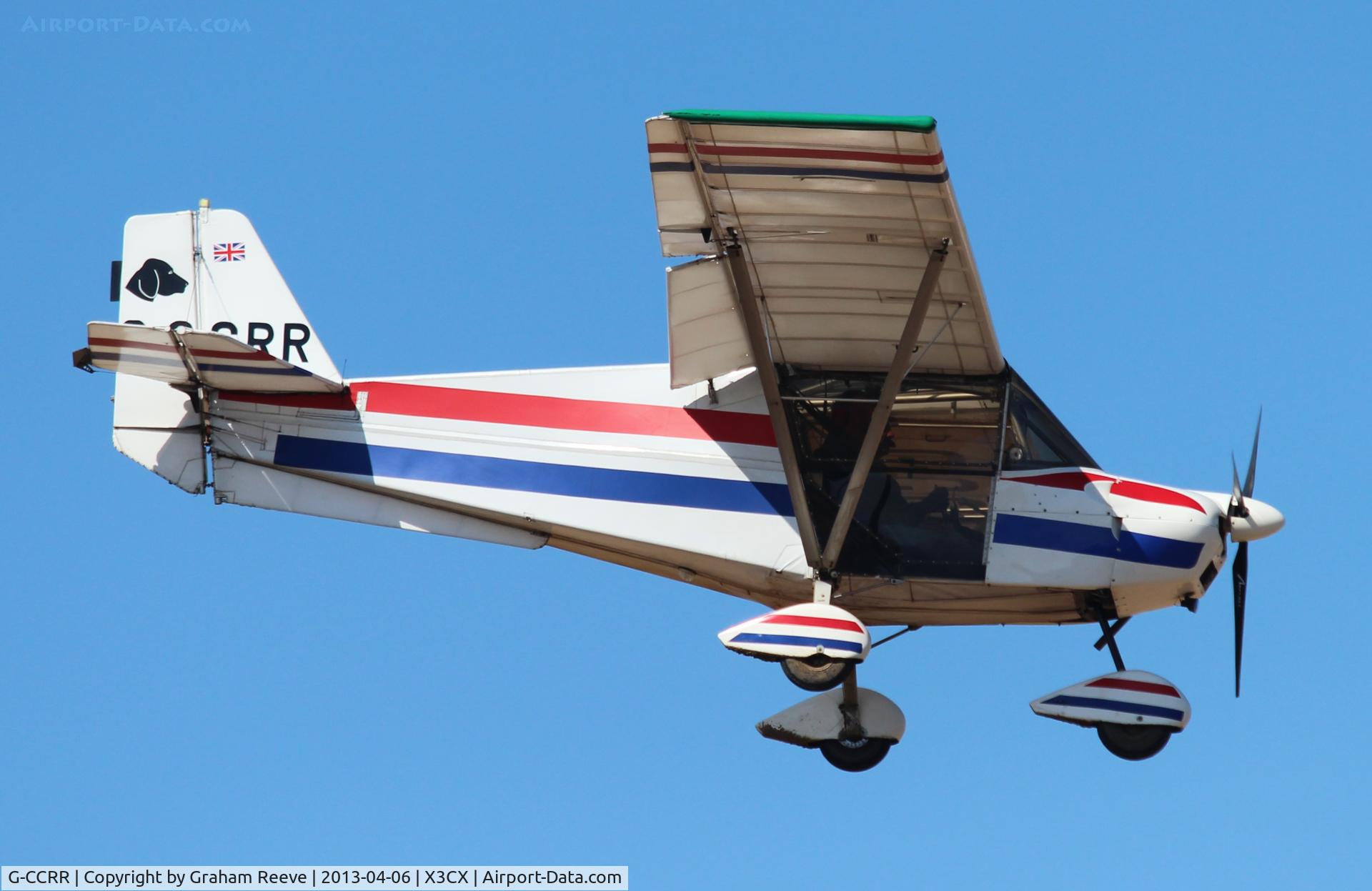 G-CCRR, 2004 Best Off Skyranger 912(1) C/N BMAA/HB/329, About to land at Northrepps.