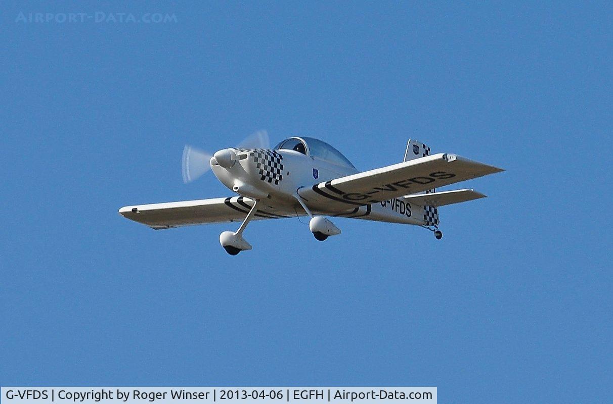 G-VFDS, 2012 Vans RV-8 C/N PFA 303-14637, Resident RV-8 flyby.