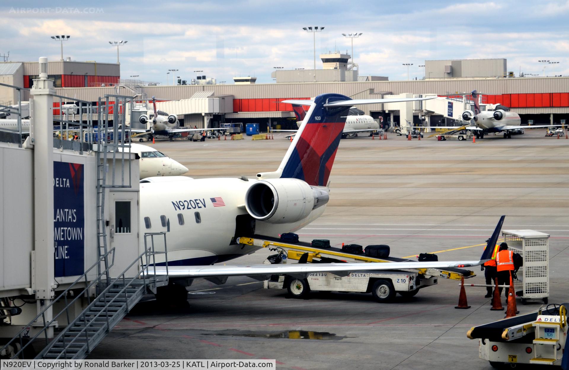 N920EV, 2003 Bombardier CRJ-200ER (CL-600-2B19) C/N 7810, Atlanta