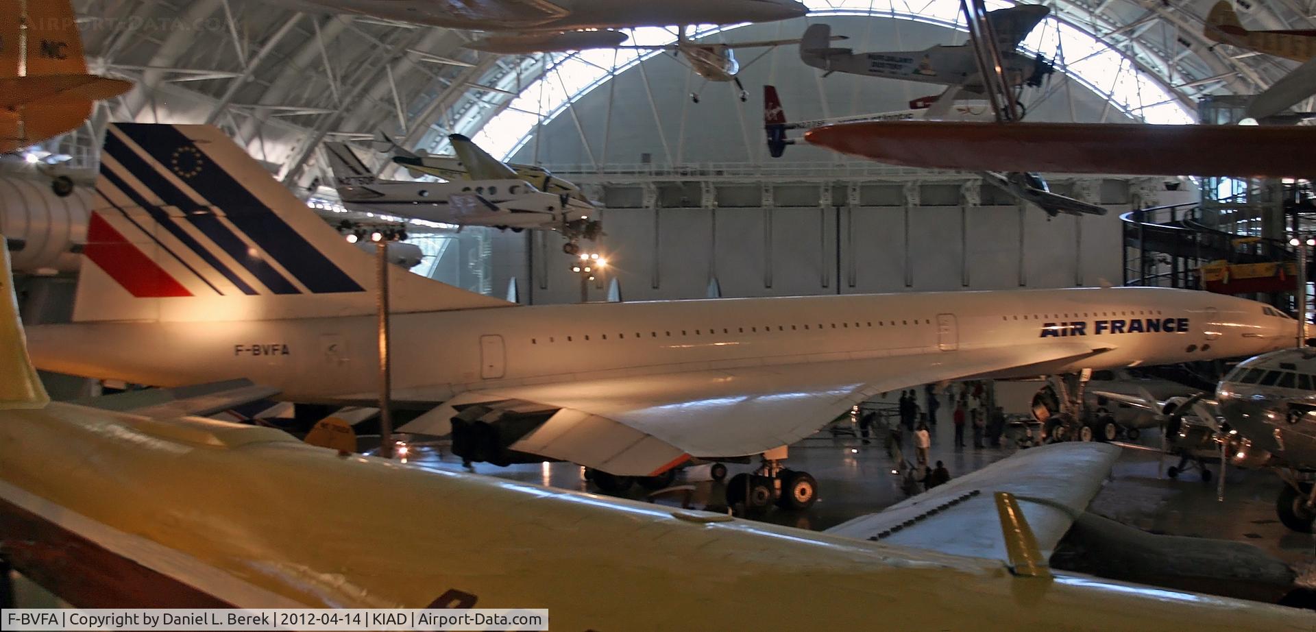 F-BVFA, 1976 Aerospatiale-BAC Concorde 101 C/N 5, This is the Concorde Air France promised to donate to the NASM.
