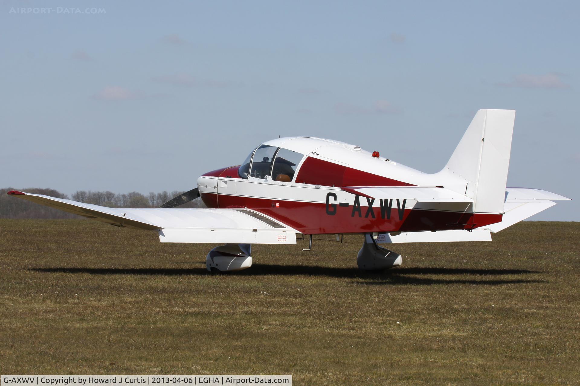 G-AXWV, 1967 CEA DR-253 Regent C/N 104, Privately owned.