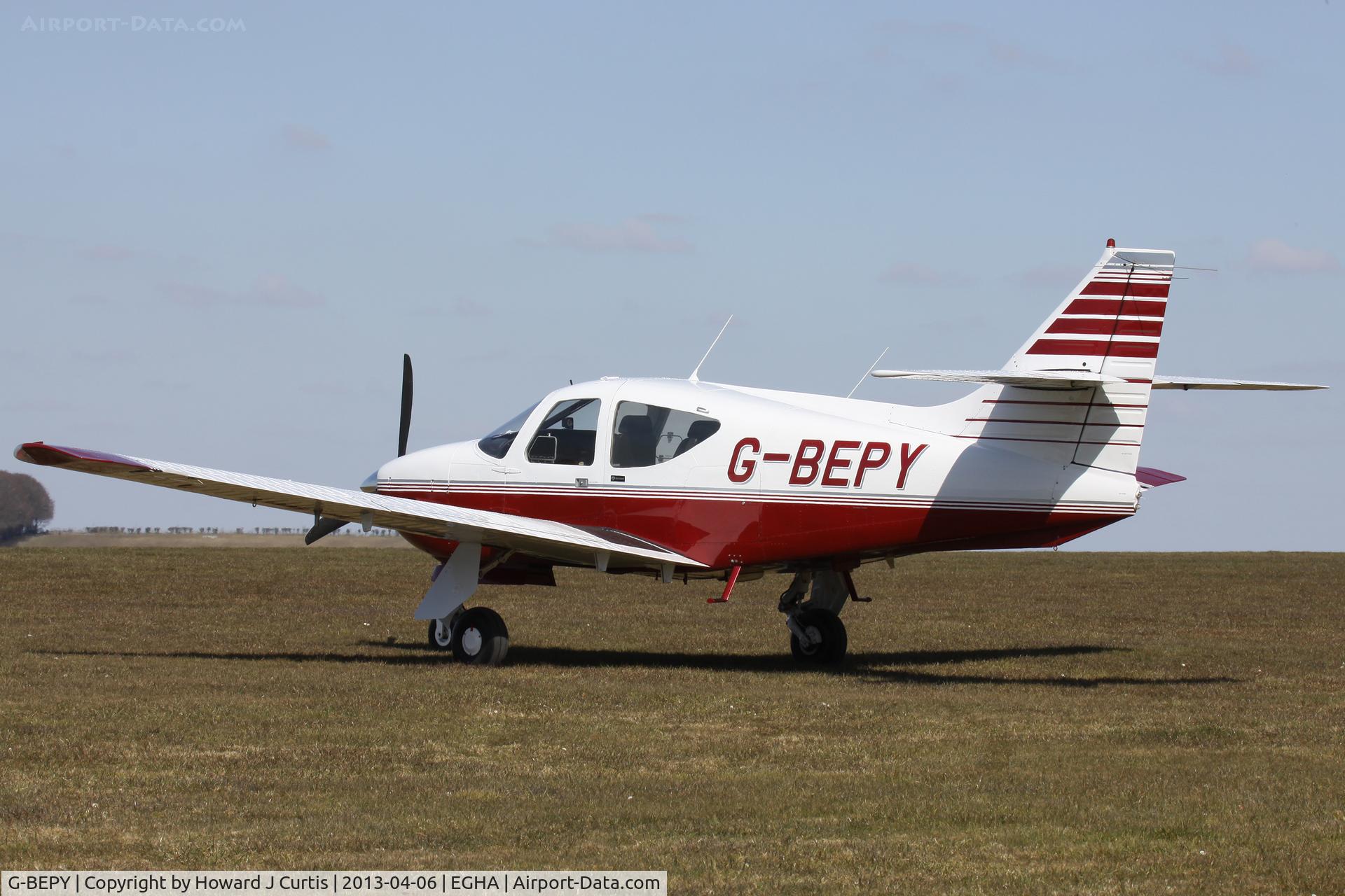 G-BEPY, 1977 Rockwell Commander 112B C/N 524, Privately owned.