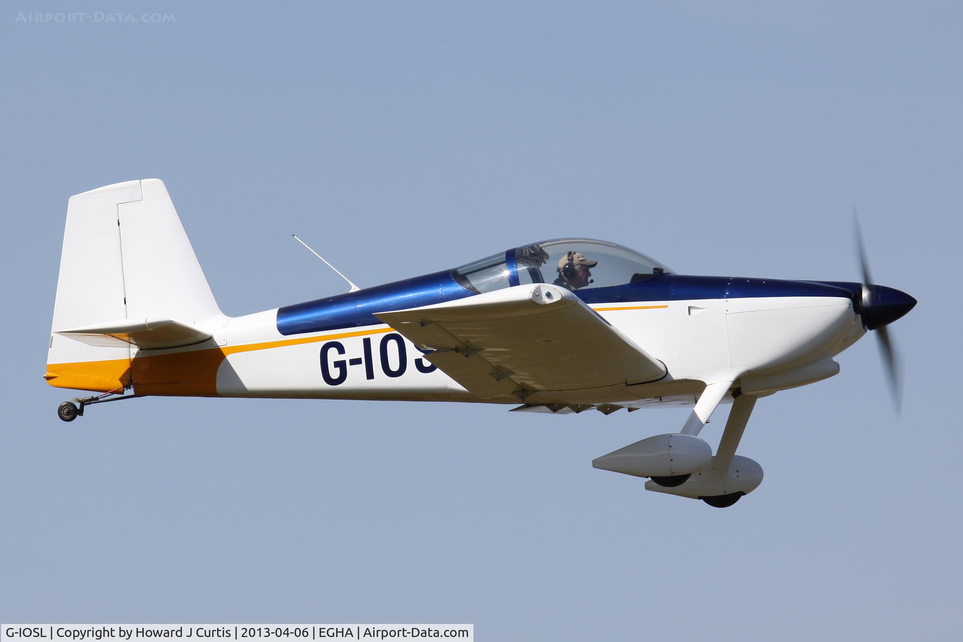 G-IOSL, 2006 Vans RV-9 C/N 90121, Privately owned. Caught on departure.
