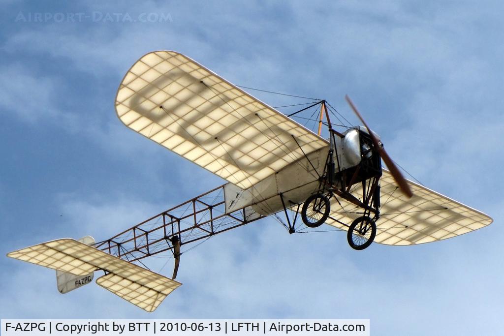 F-AZPG, Bleriot XI-2 Replica C/N SA-29, Flying replica
