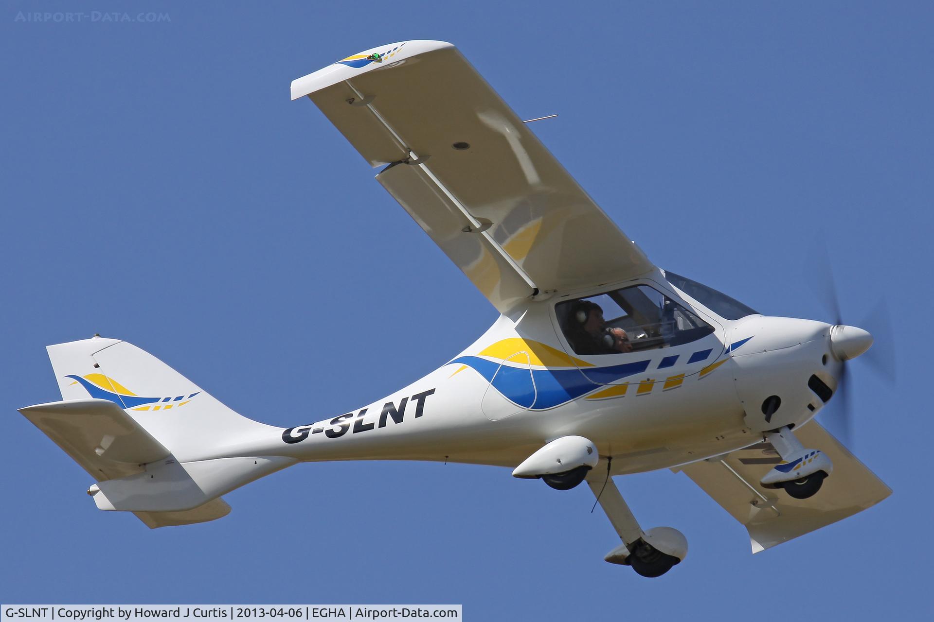 G-SLNT, 2007 Flight Design CTSW C/N 8254, Privately owned. Caught on departure.