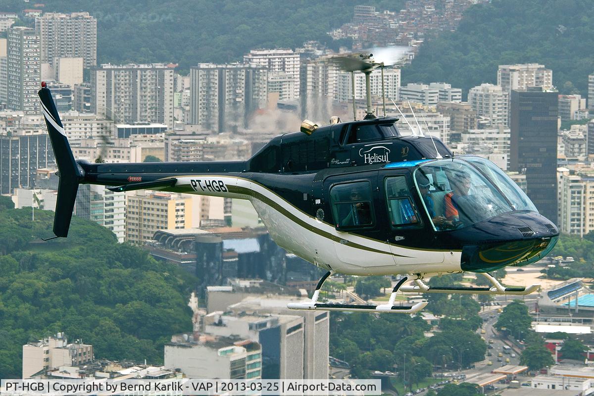 PT-HGB, 1994 Bell 206B JetRanger III C/N 4298, Seen from SDHU