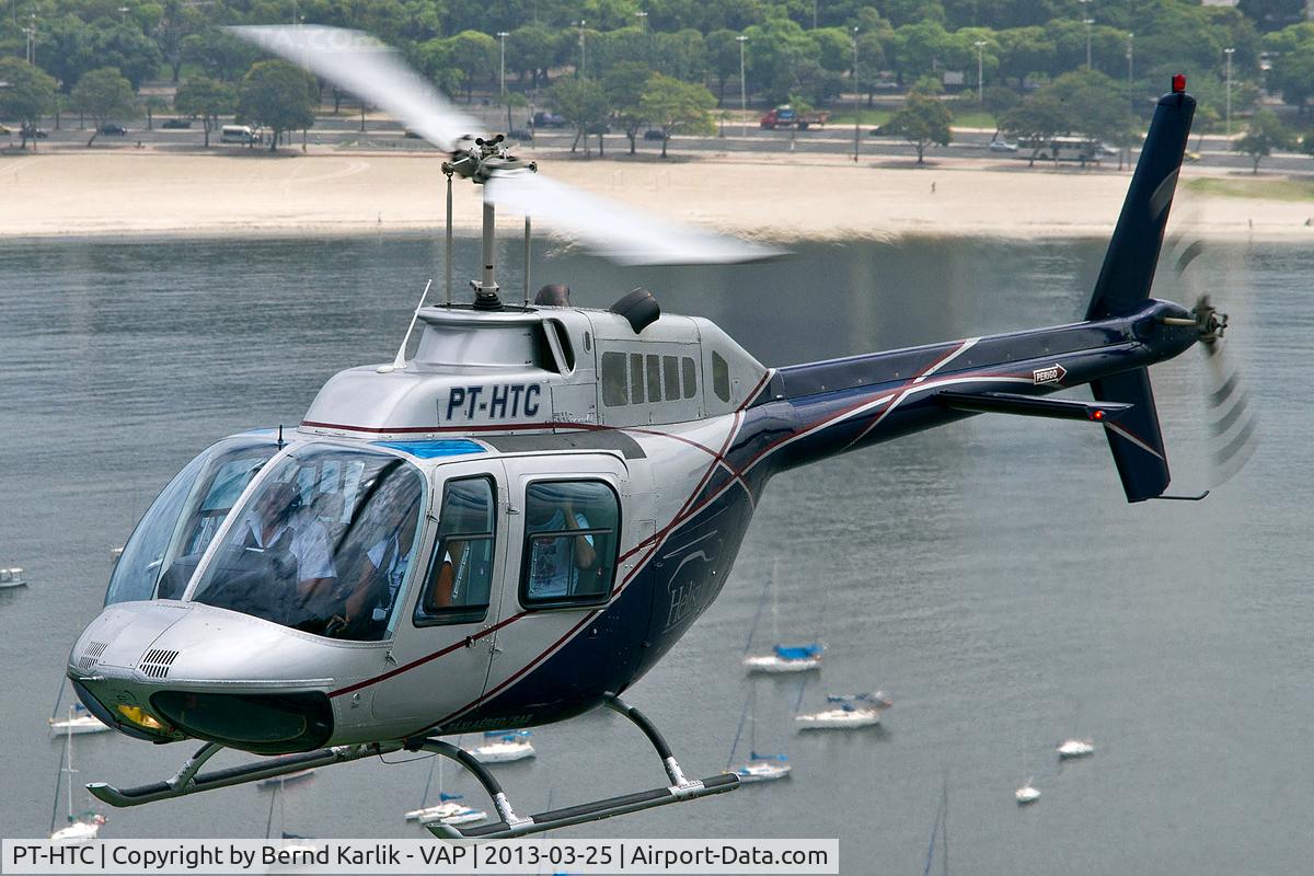 PT-HTC, Bell 206B-3 JetRanger III C/N 3449, Seen from SDHU