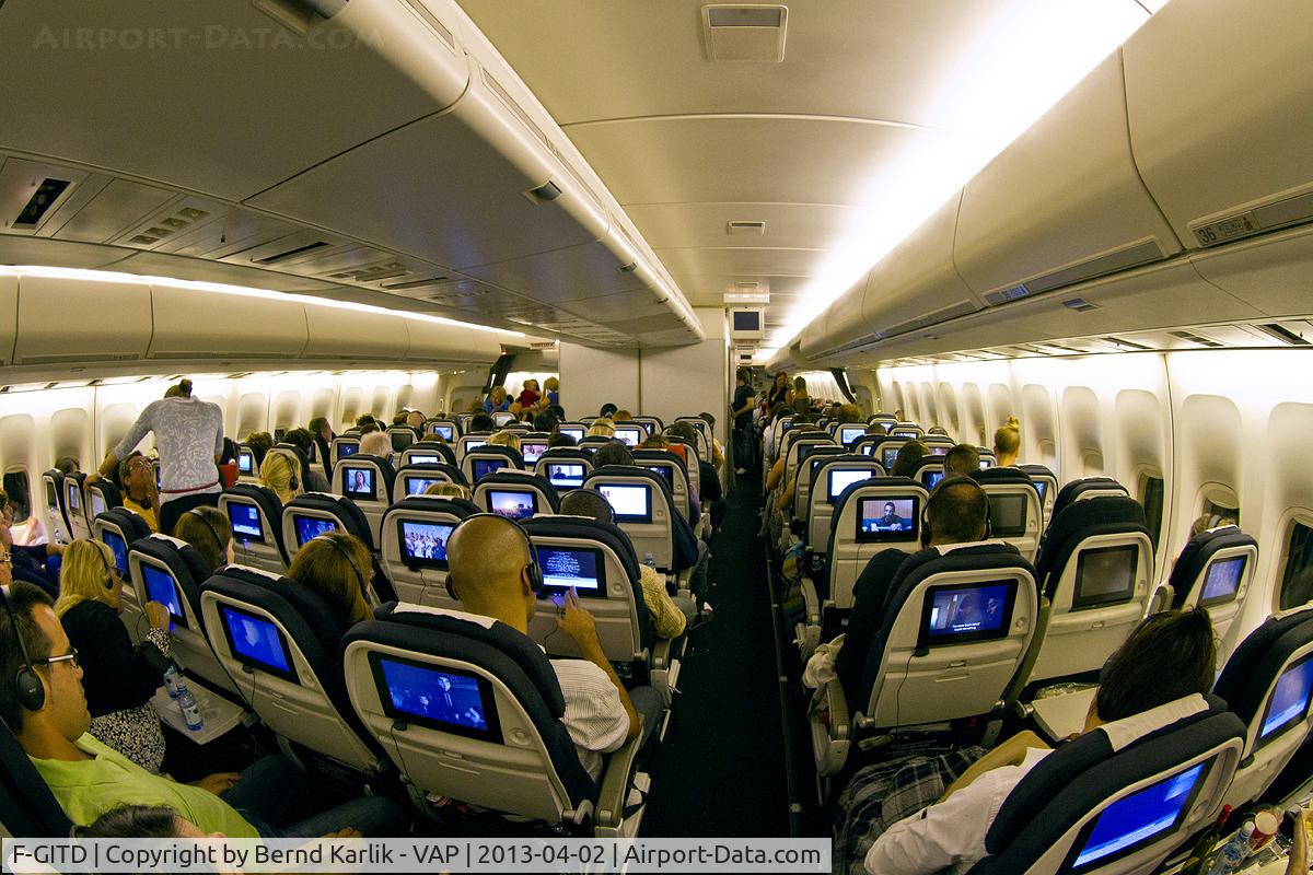 F-GITD, 1992 Boeing 747-428 C/N 25600, GIG - CDG