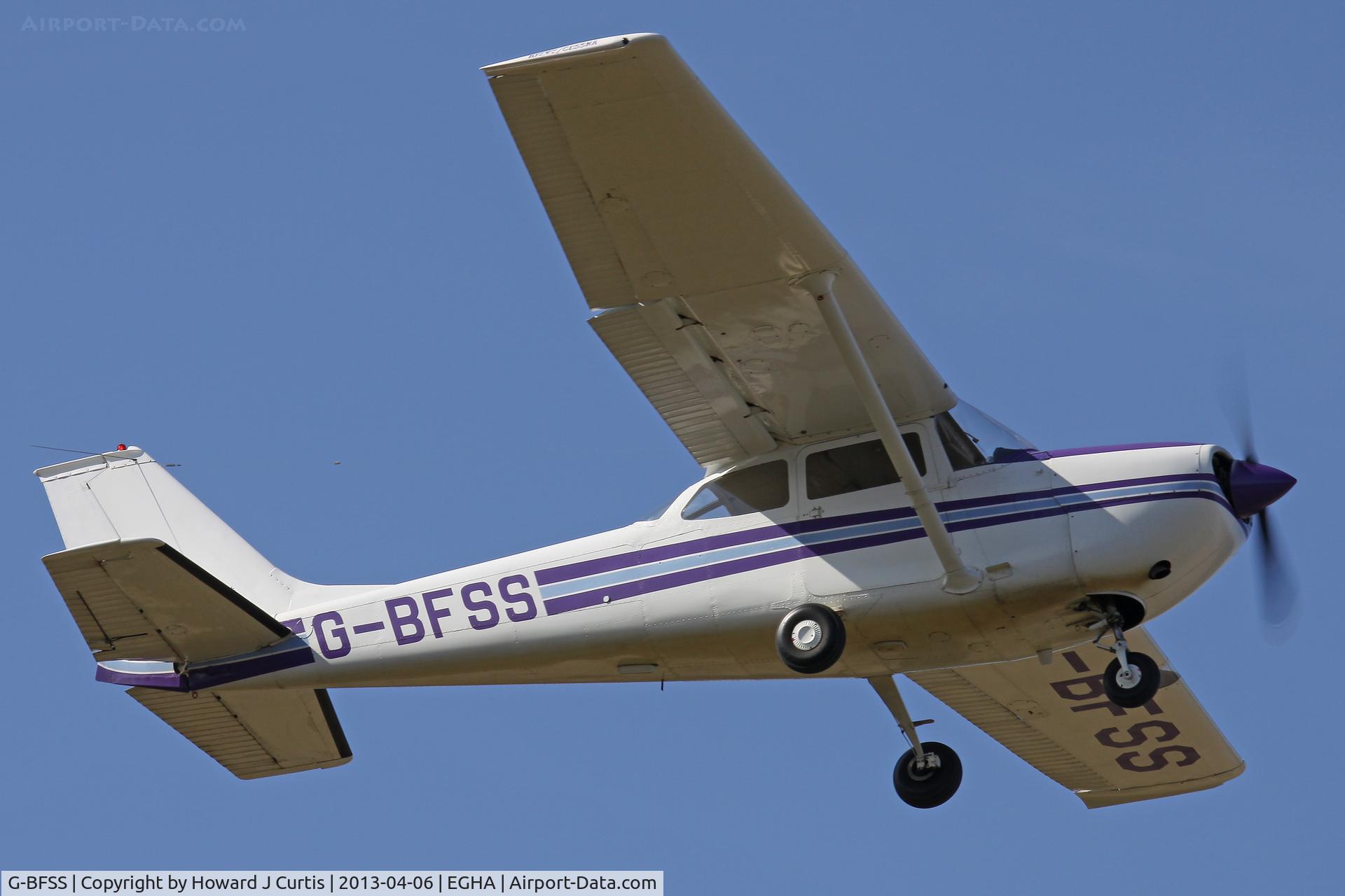 G-BFSS, 1970 Reims FR172G Reims Rocket C/N 0167, Privately owned. Caught on departure.