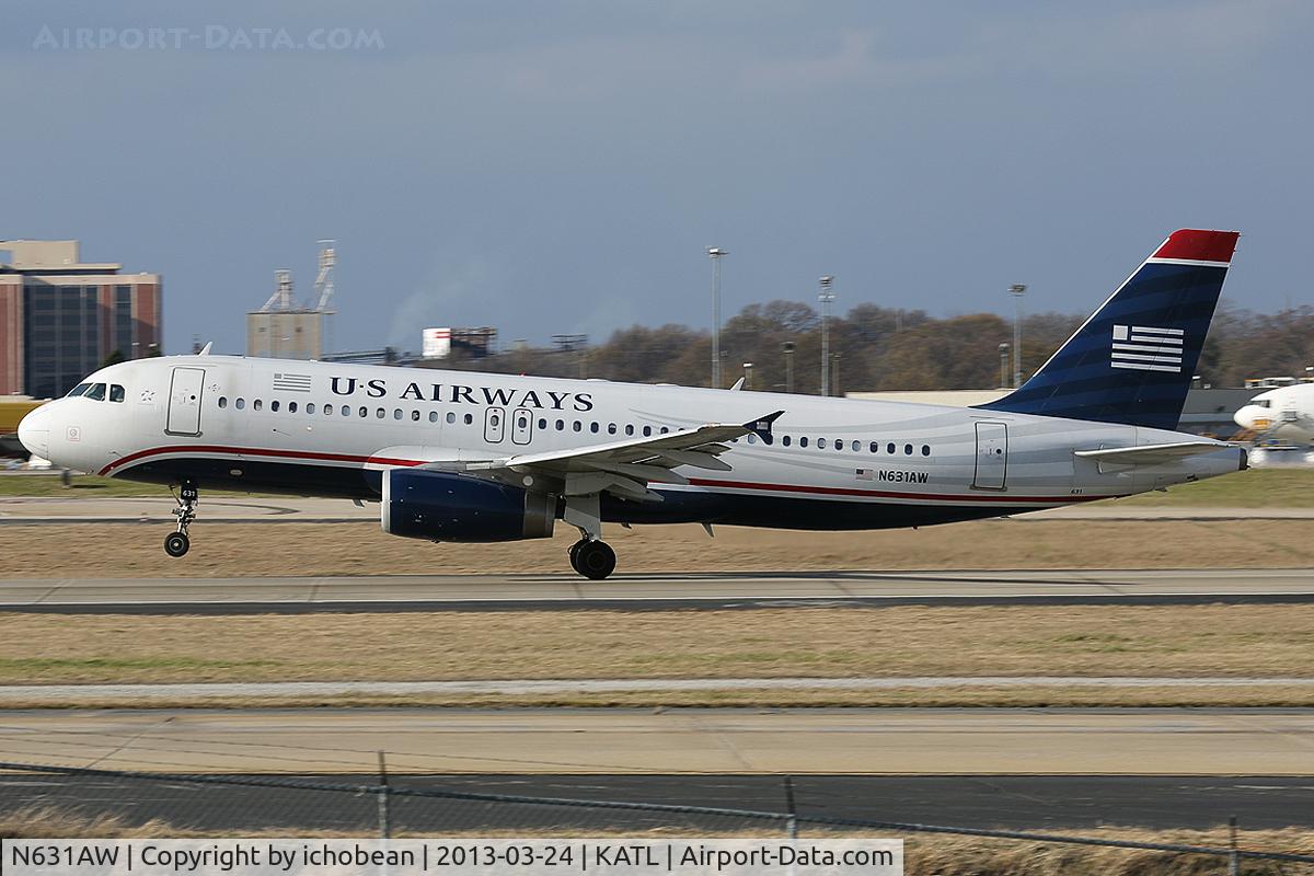N631AW, 1990 Airbus A320-231 C/N 77, Canon 5D Mark III / Canon 100-400 L IS USM