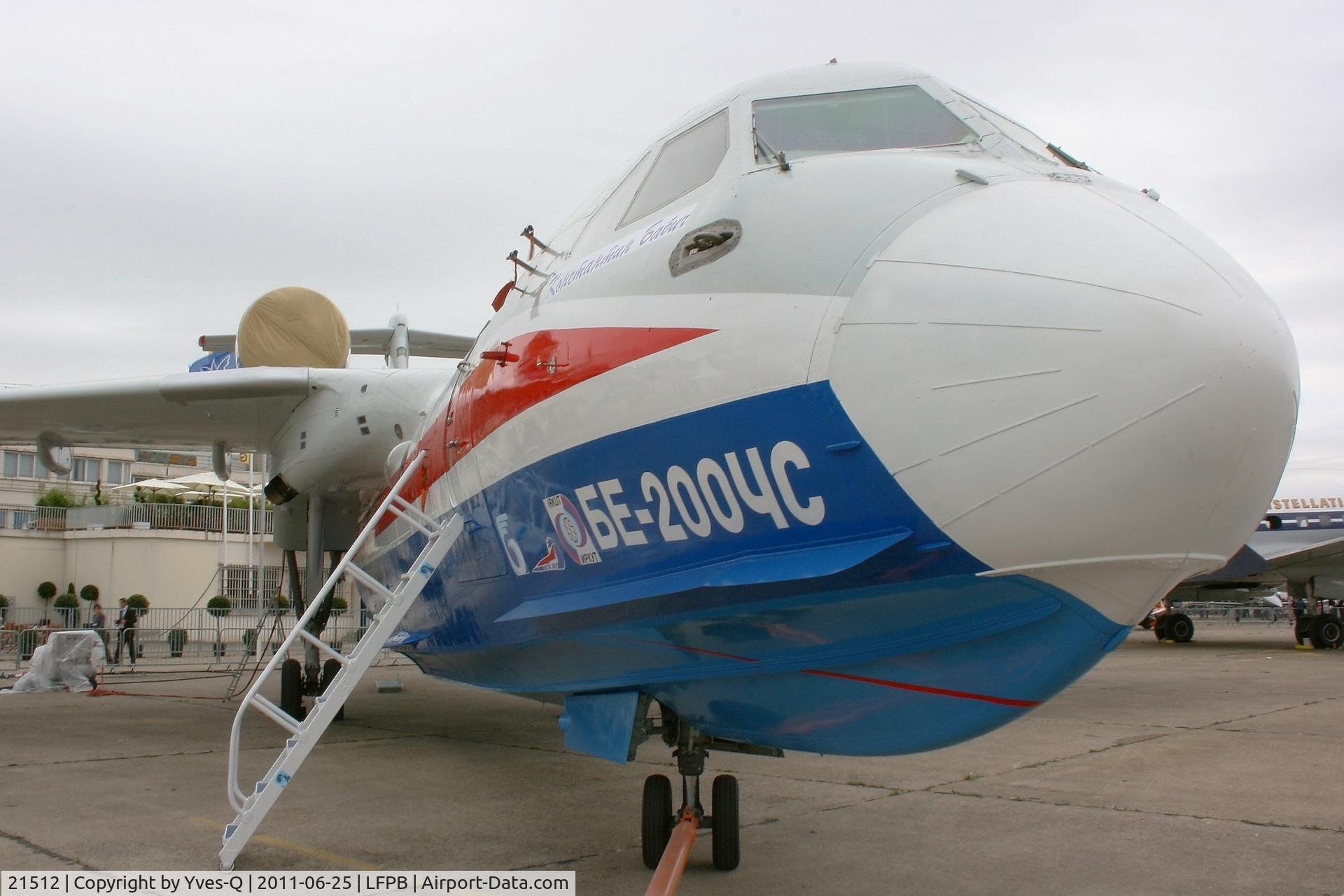 21512, 2002 Beriev Be-200ChS C/N 7682000003, Beriev Be-200Ch, Paris Le Bourget Airport (LFPB-LBG)