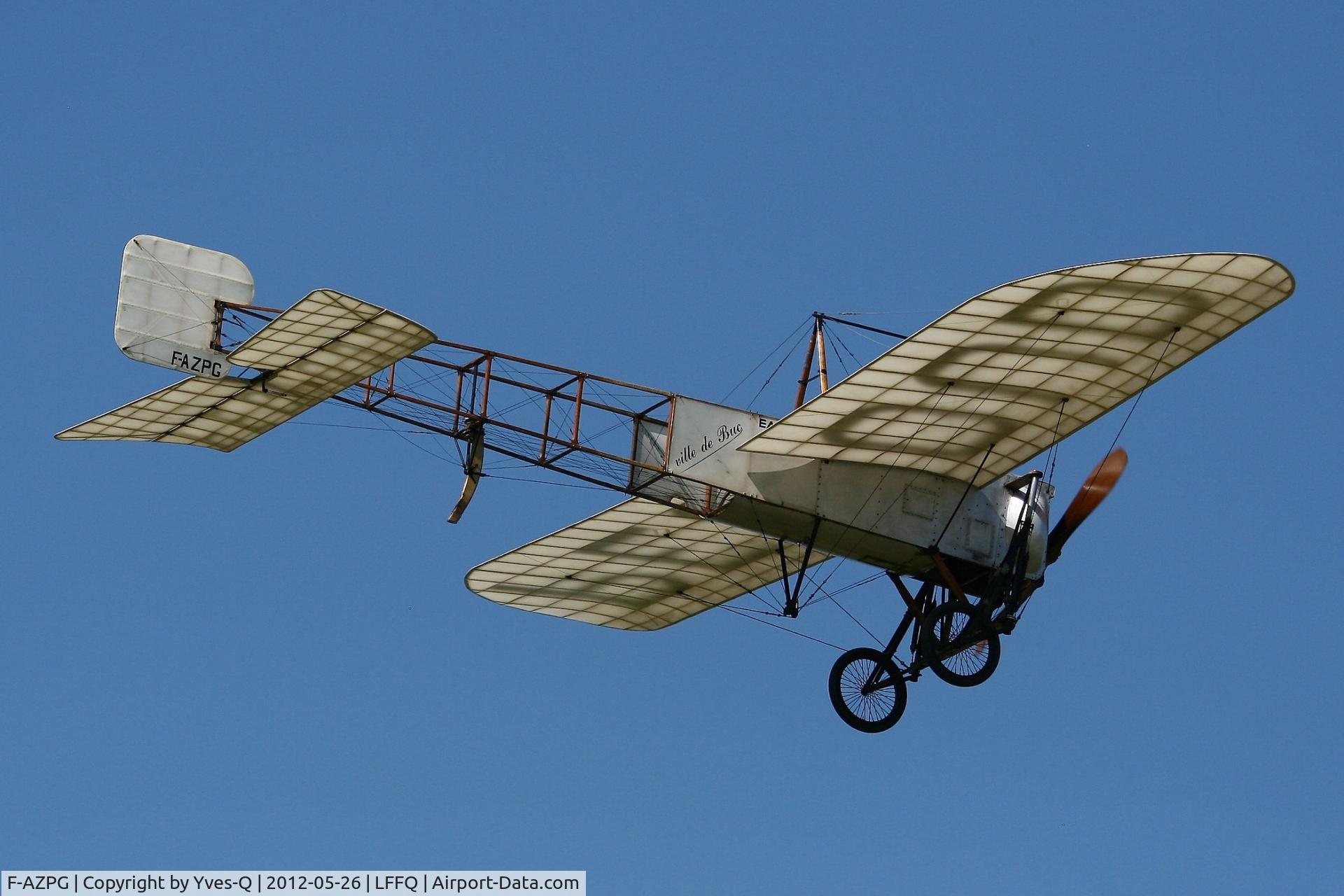 F-AZPG, Bleriot XI-2 Replica C/N SA-29, Blériot XI-2, La Ferte-Alais Airfield (LFFQ)